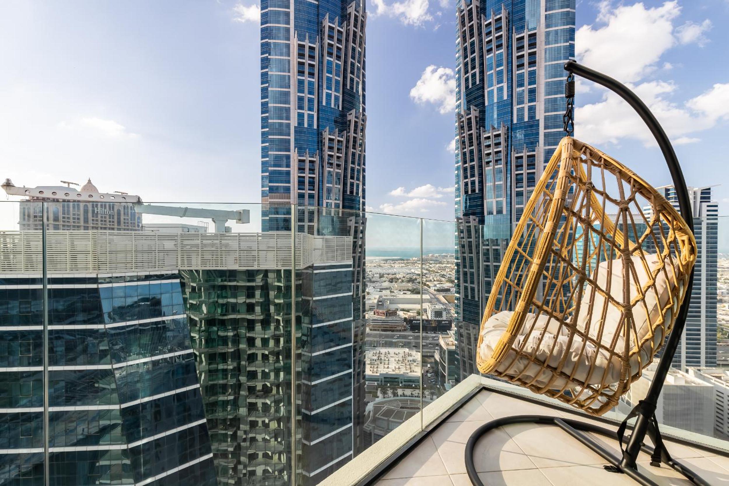 Simply Comfort Vacation Homes Rental in Missoni Top Floor with Sea, Canal and Burj Khalifa Views