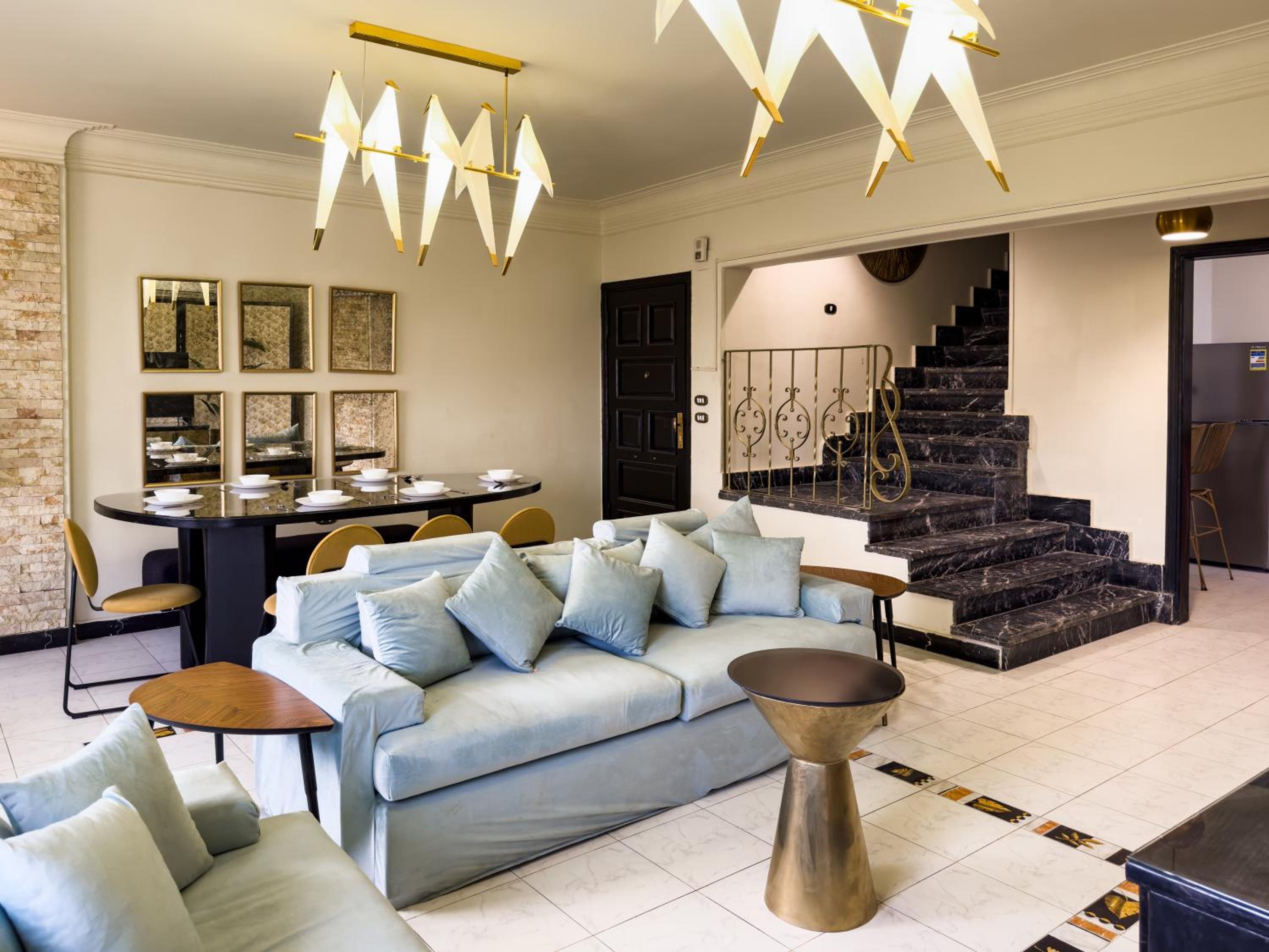 Cozy vintage duplex Khan -khan luxe residence pyramids view