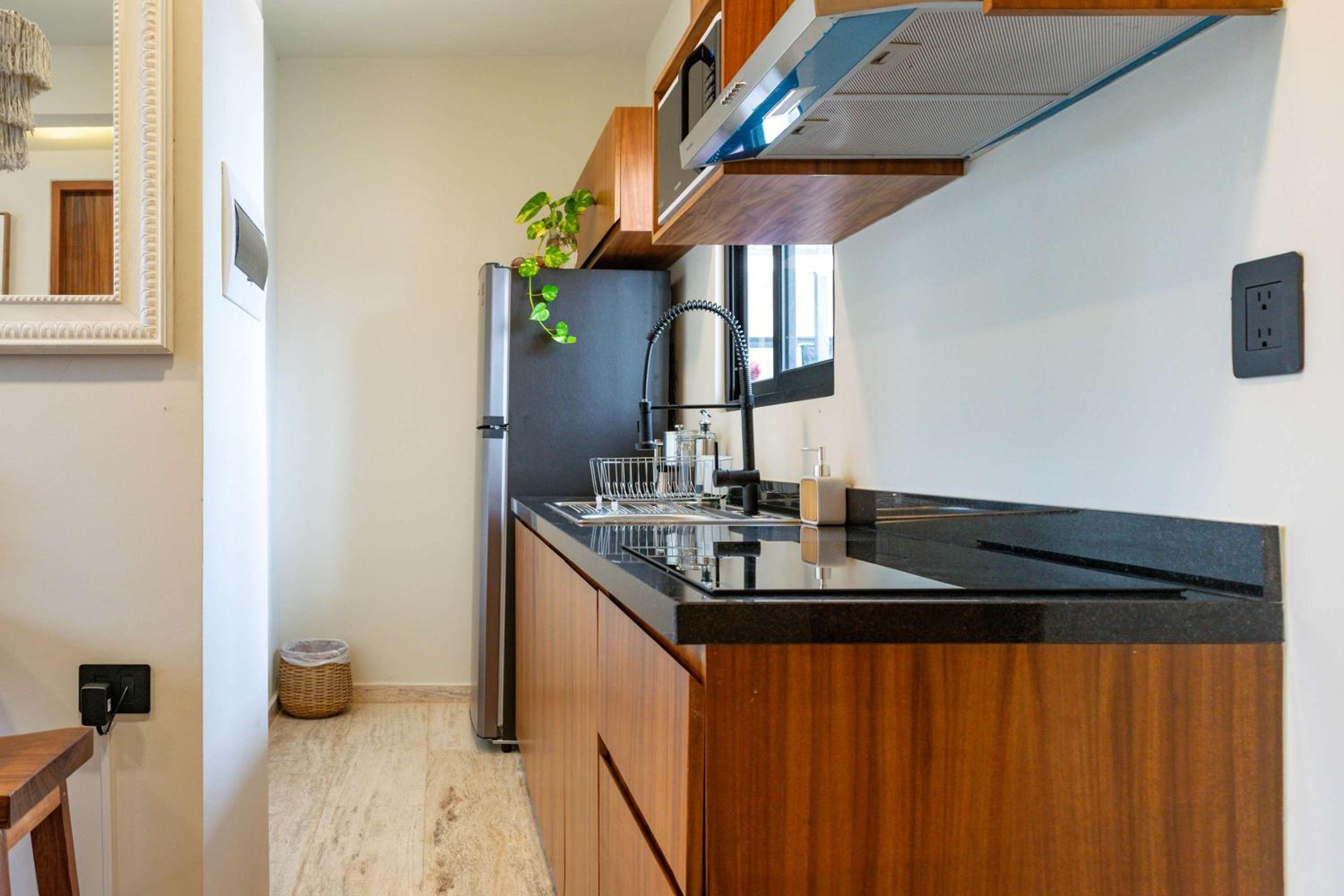 Pool & Rooftop in Tulum 2 Bedrooms Apartment