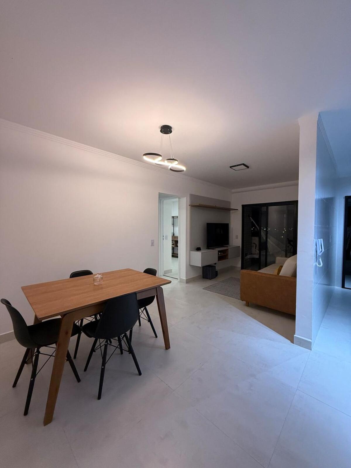 Apartamento novo pé na areia vista mar