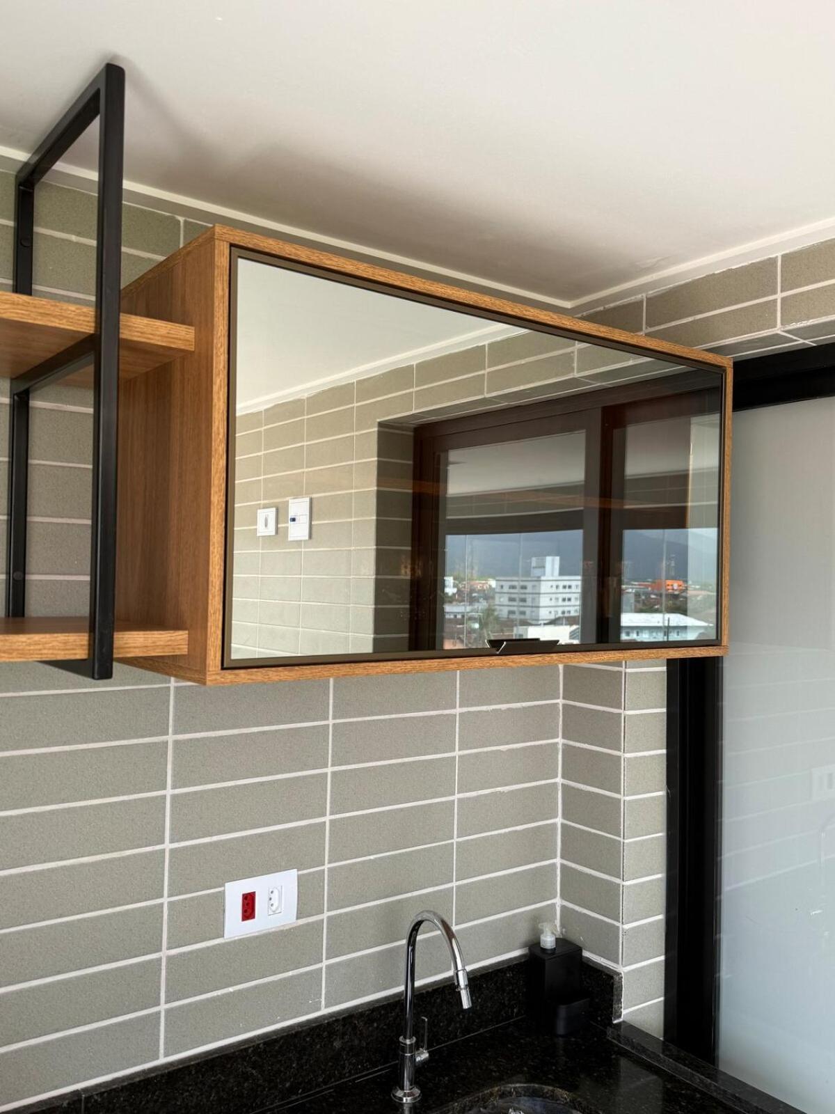 Apartamento novo pé na areia vista mar