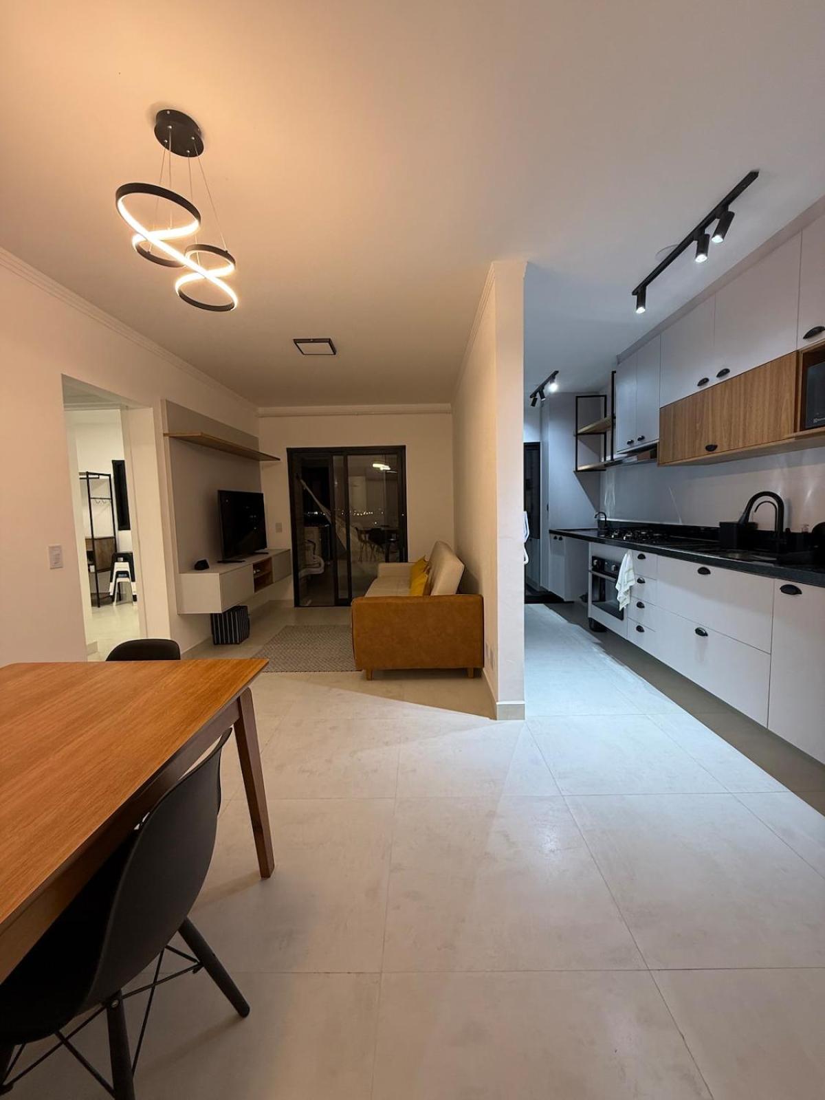 Apartamento novo pé na areia vista mar