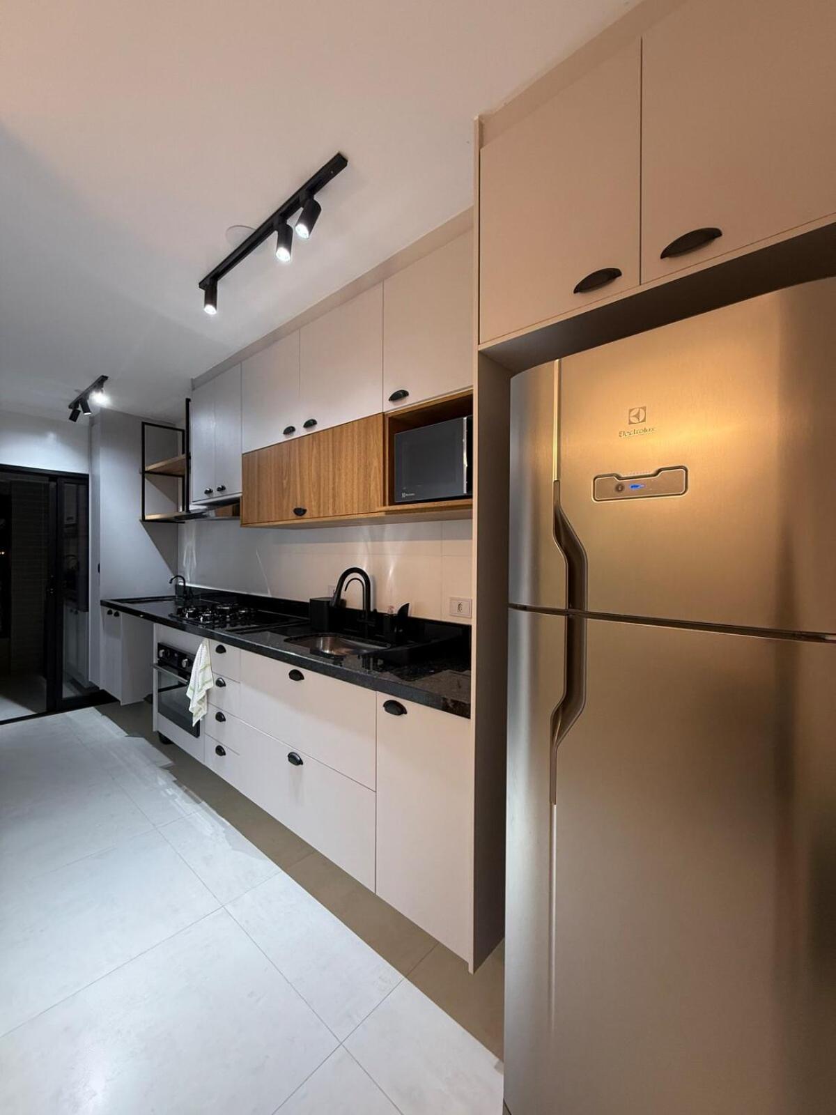 Apartamento novo pé na areia vista mar