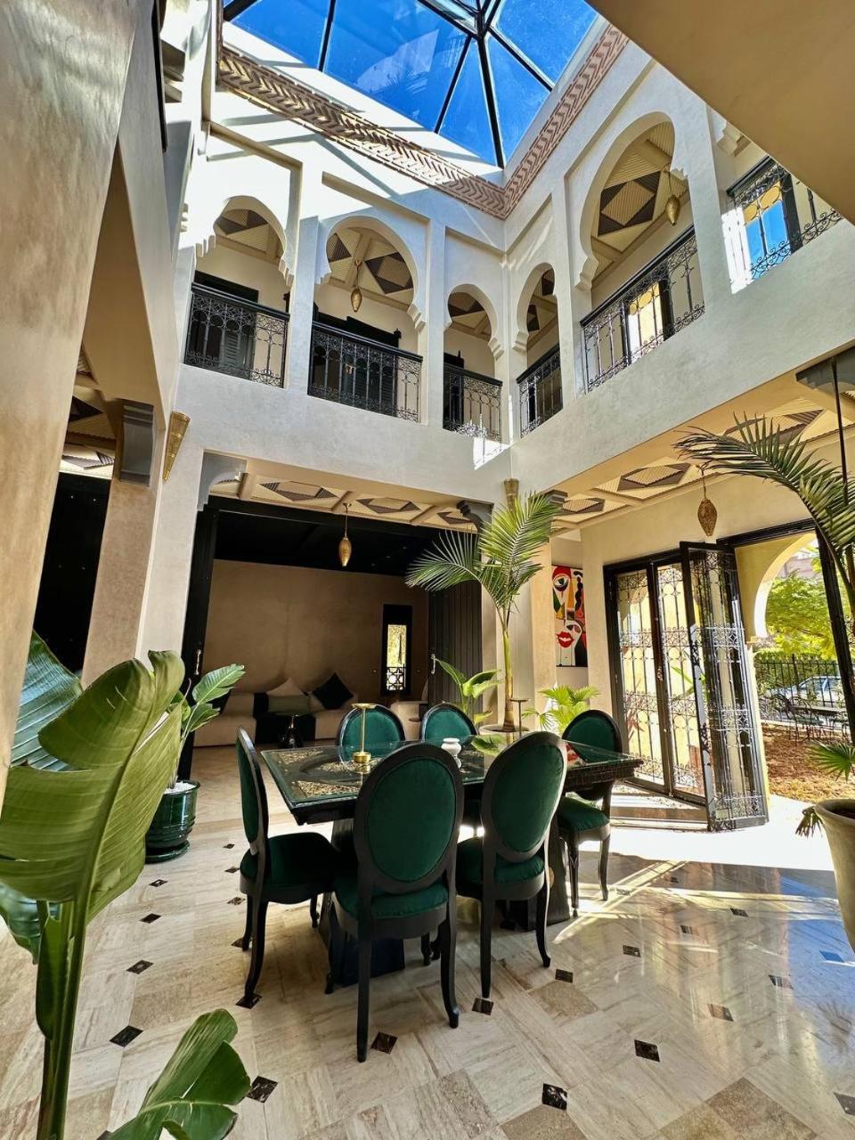 Private Riad Alemania in Marrakesh - Pool - Rooftop