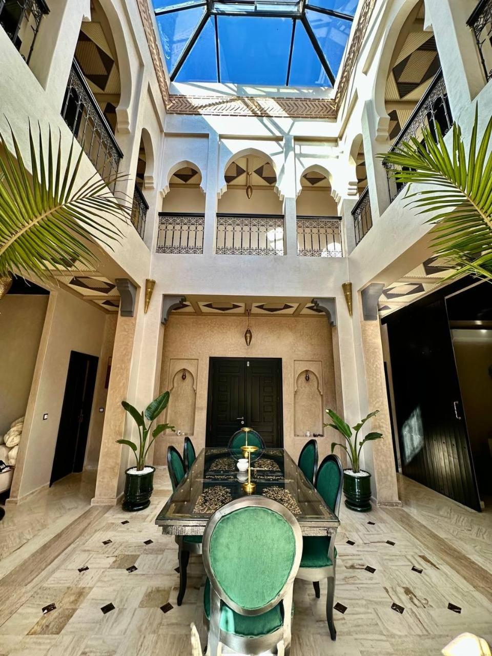 Private Riad Alemania in Marrakesh - Pool - Rooftop
