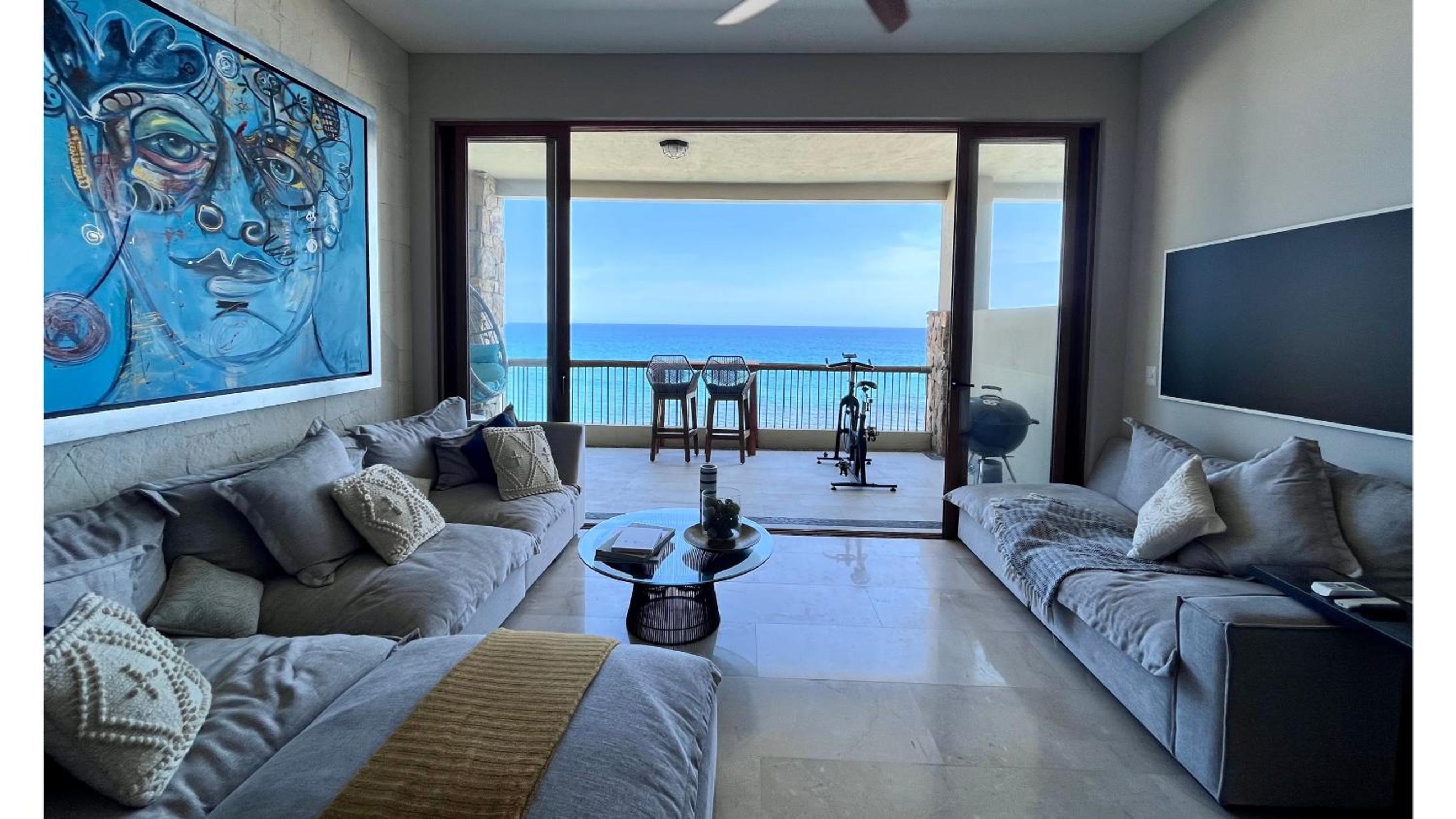 Oceanfront Living & Surfing in Cabo Paradisiacal 2BR Condo