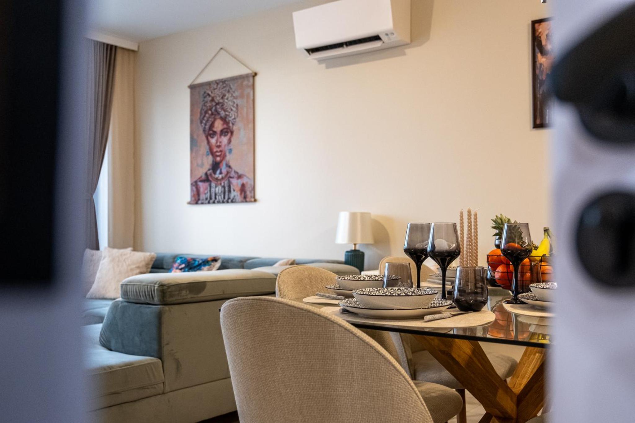 Luxury 2bedroom apartment in Complex Family Garden with FREE parking