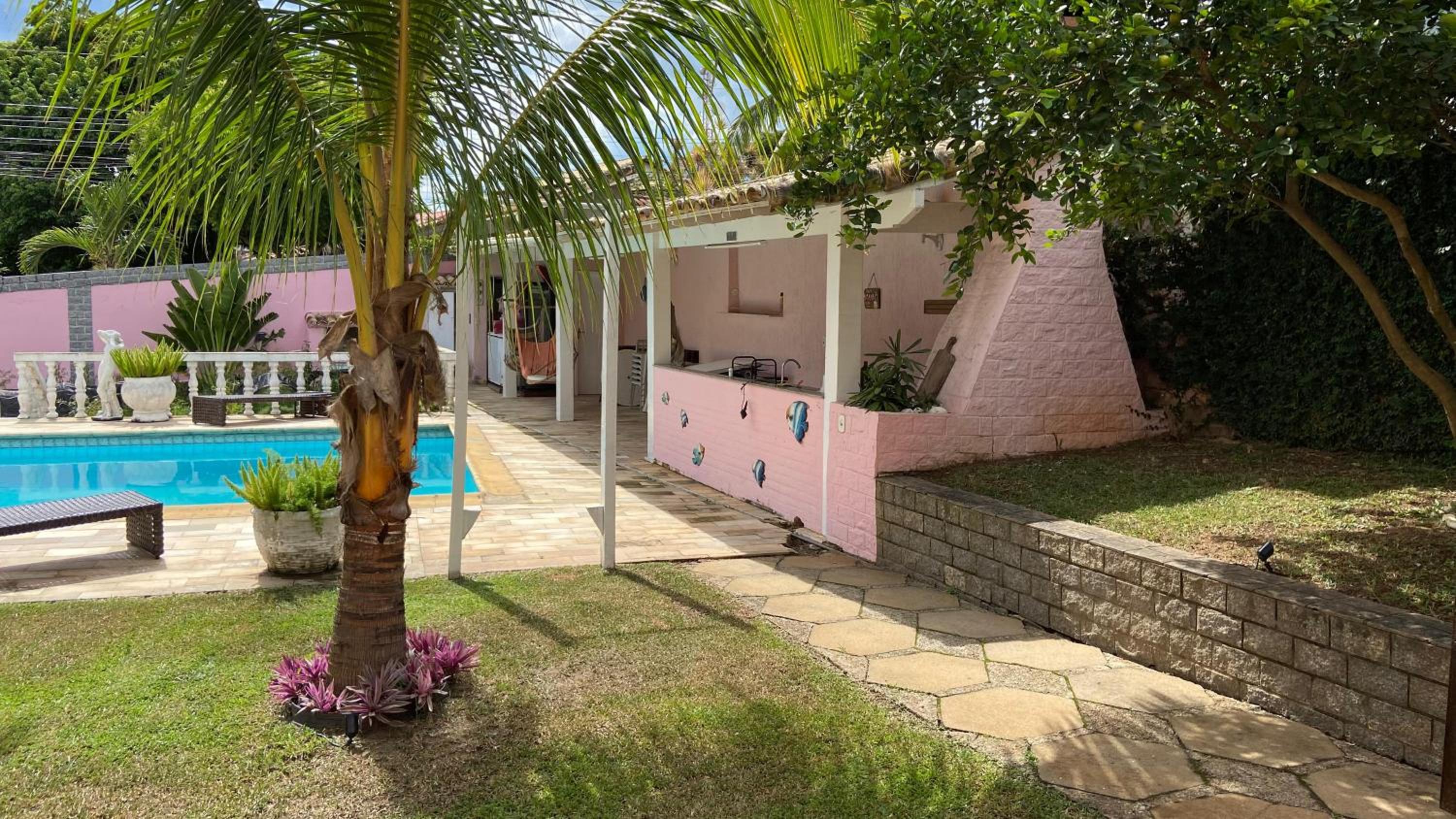 Casa Rosa no Coração de Itaúna - Saquarema