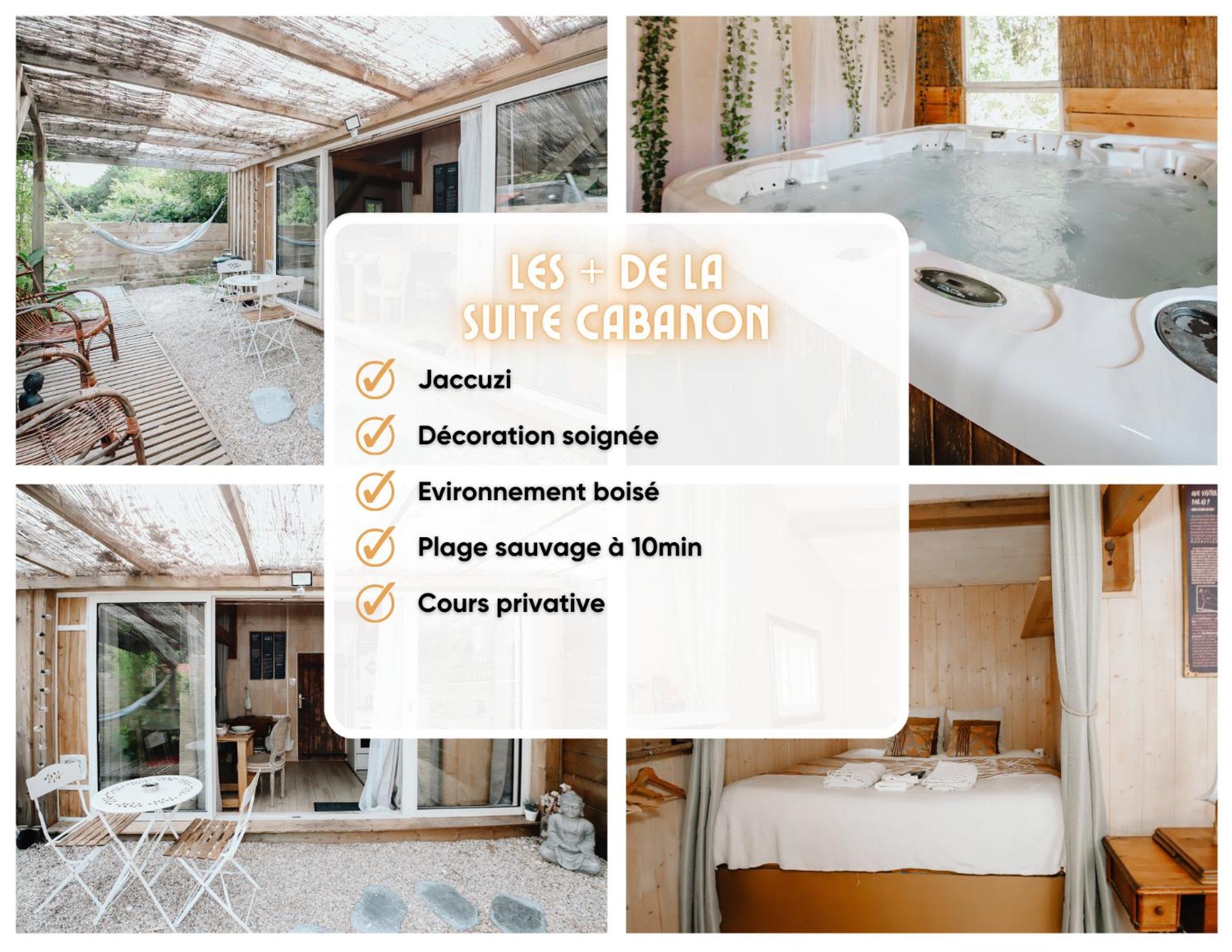 Le Cabanon doré, Suite SPA et nature chez Ivona Vacances