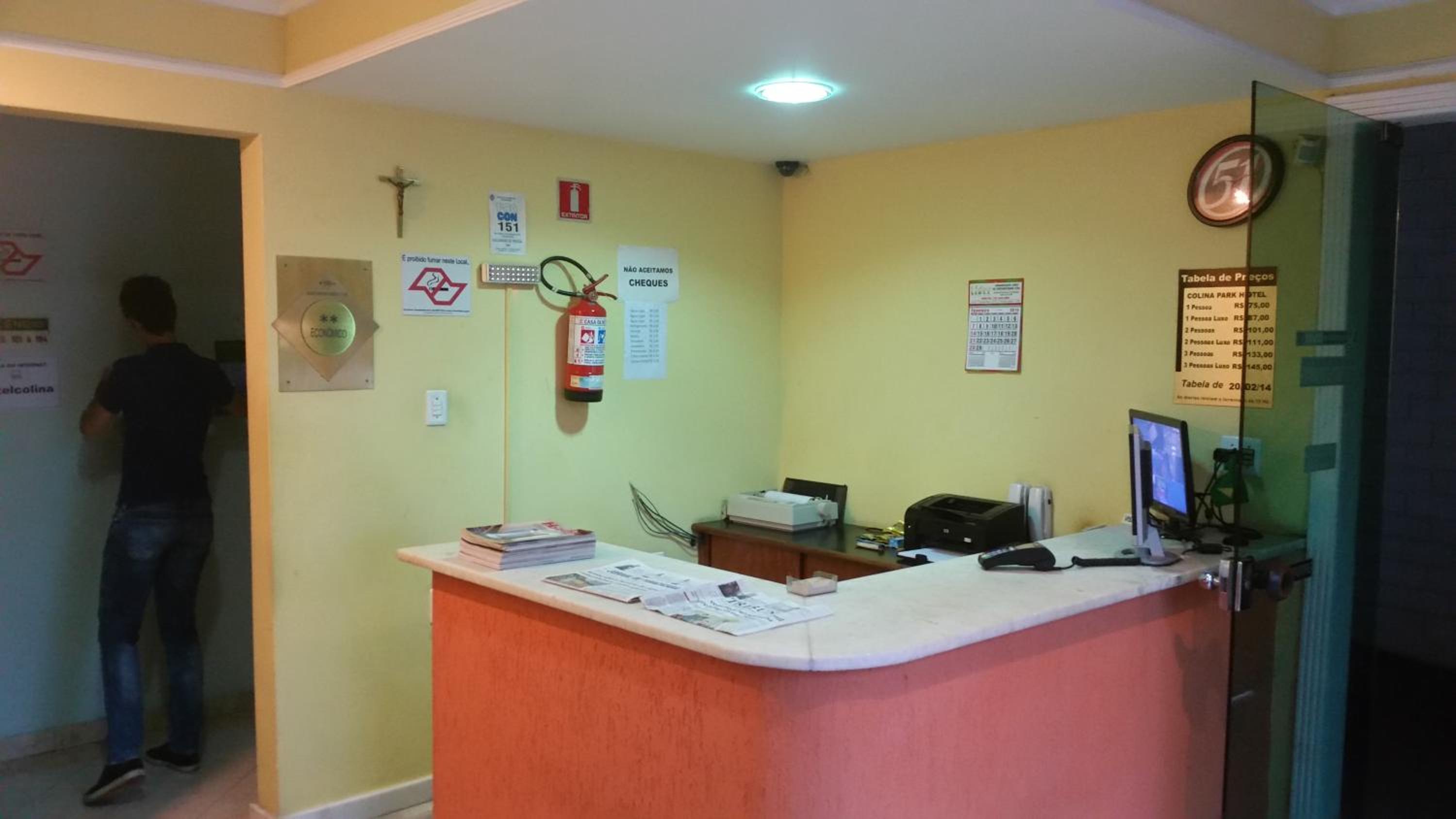 hotel reception