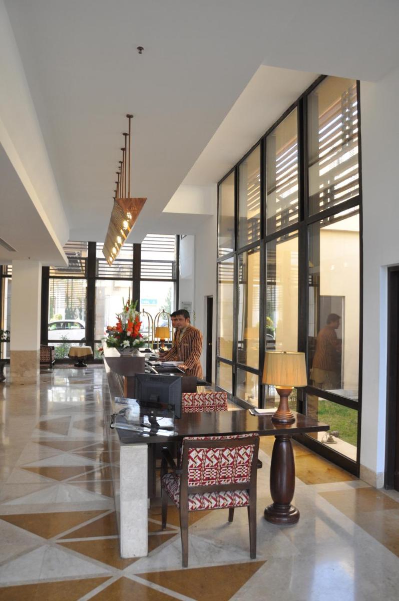 hotel reception