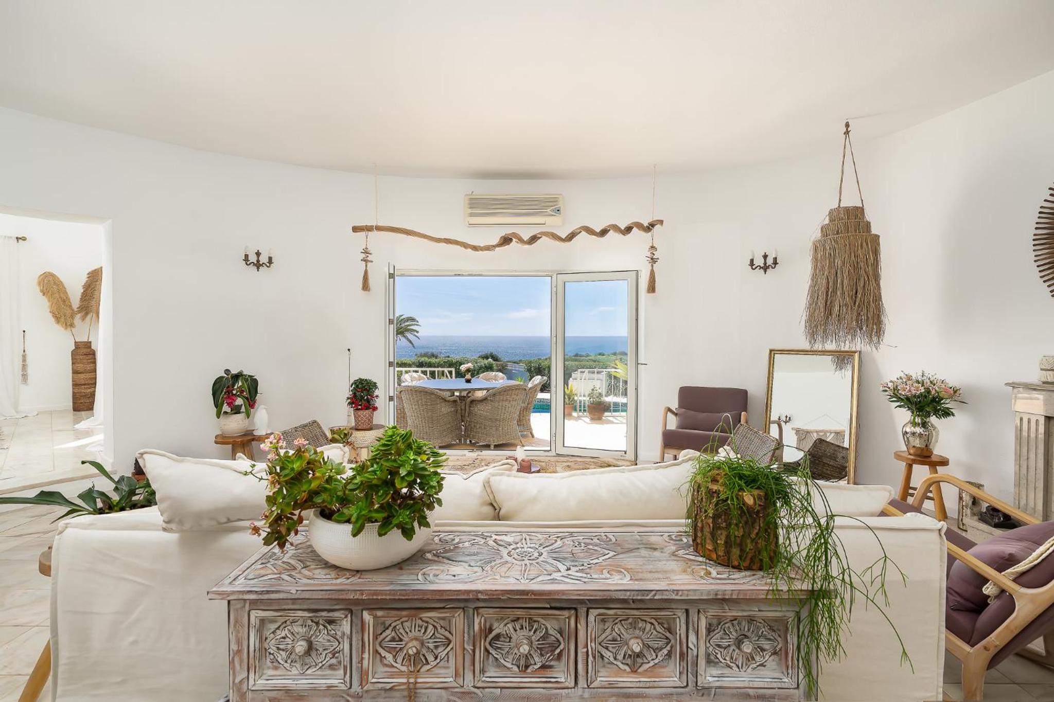 Cliffside Boho Villa