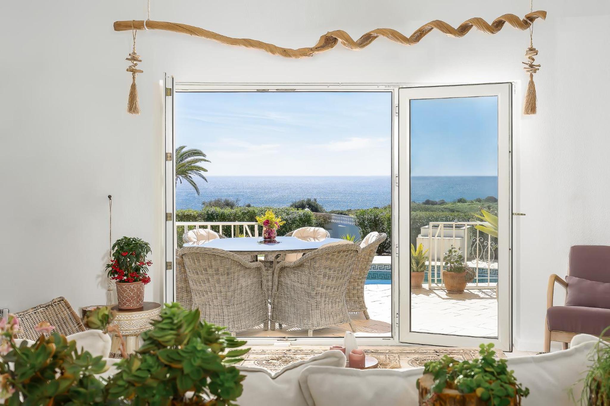 Cliffside Boho Villa