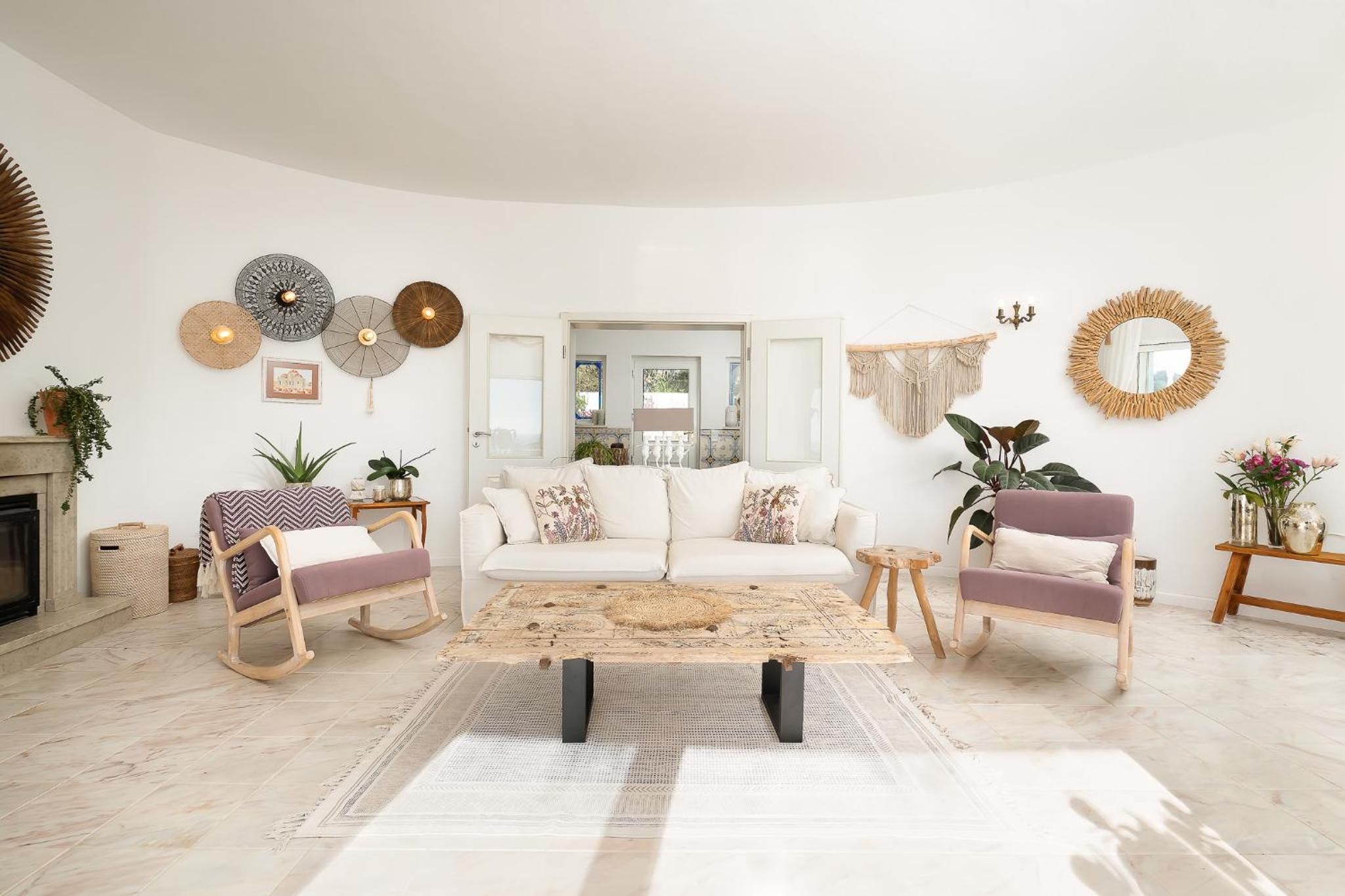 Cliffside Boho Villa