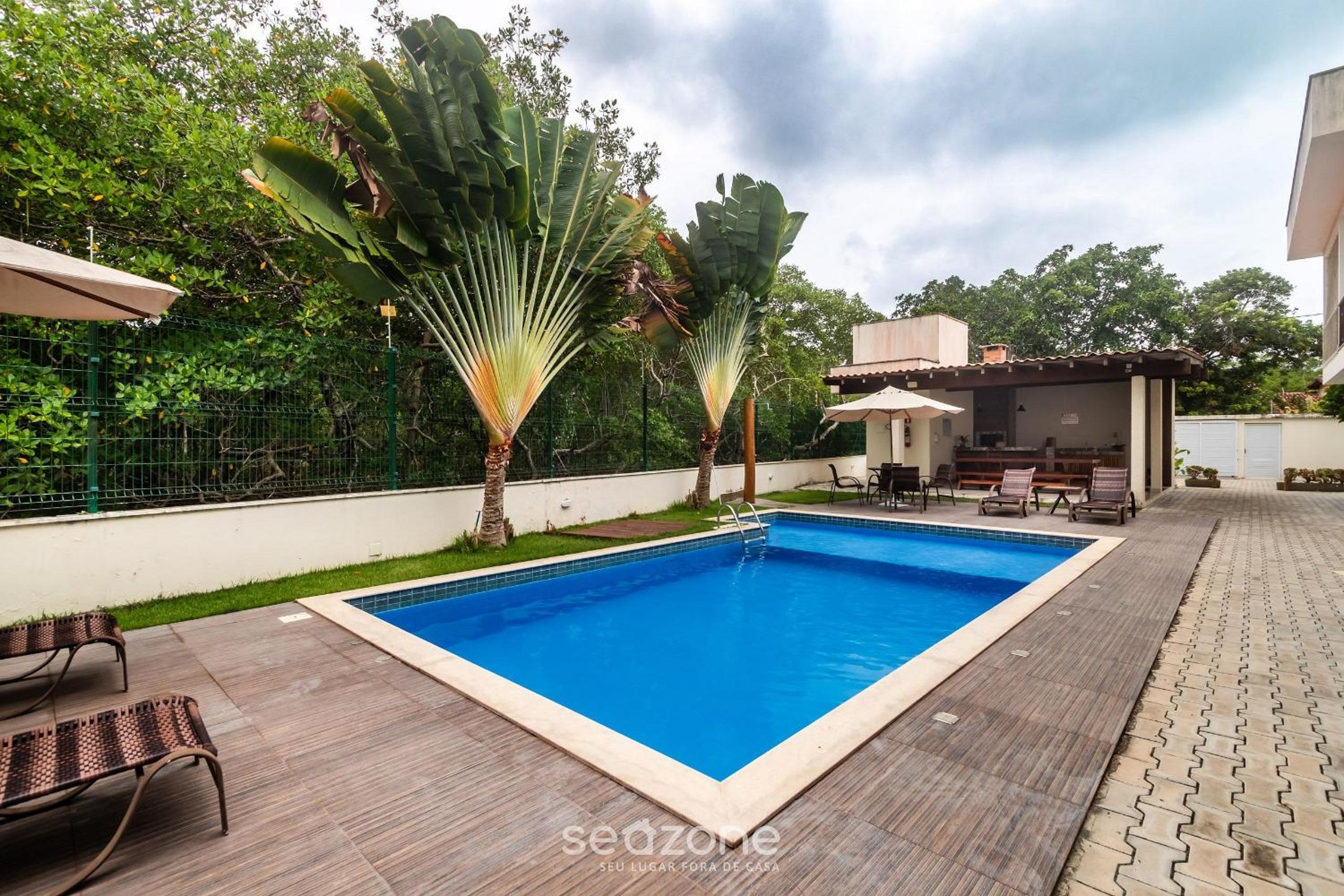 House w/ pool 180m from Beach in Arraial PBR0003