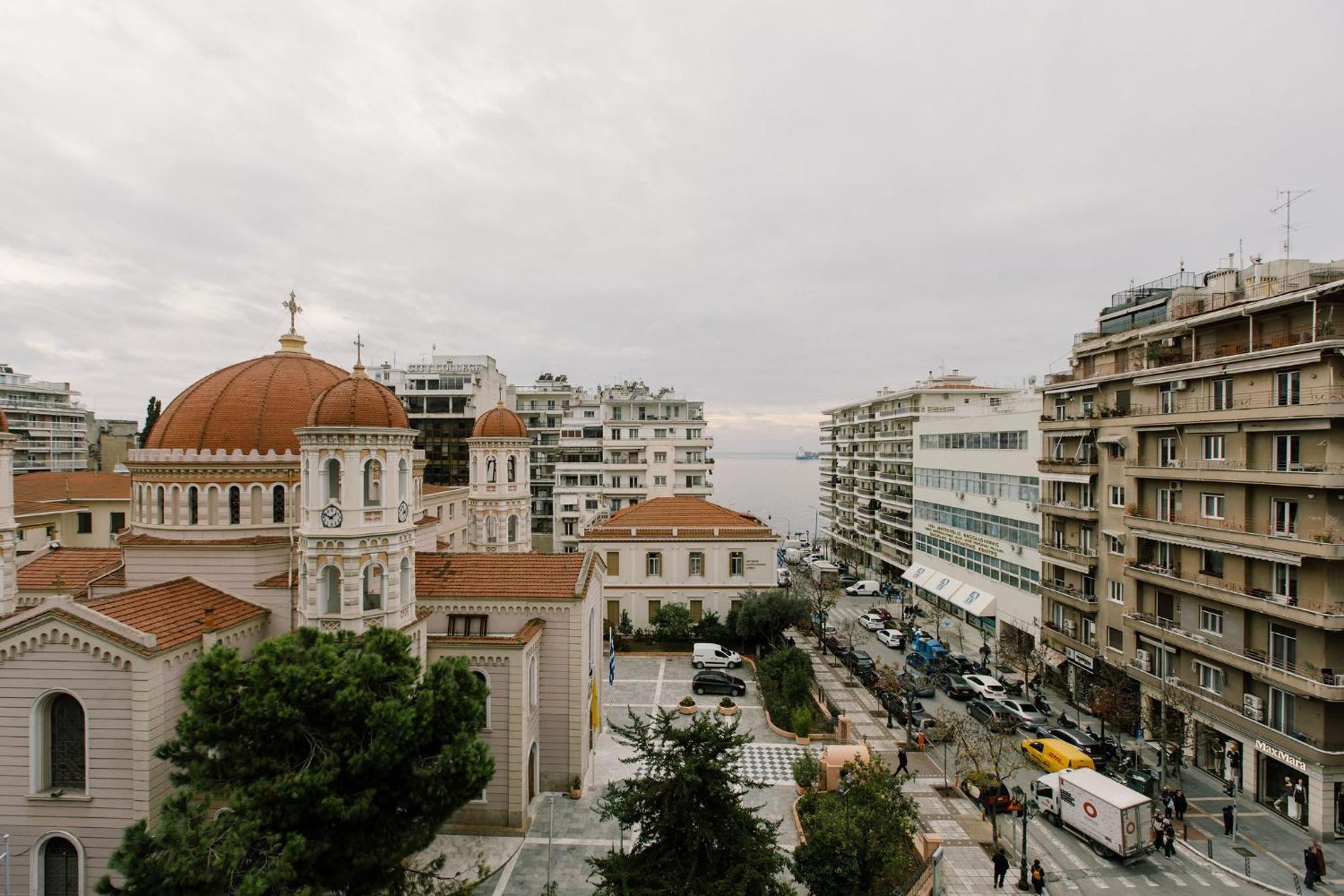 Historic Sea View Apartment, Downtown Thessaloniki