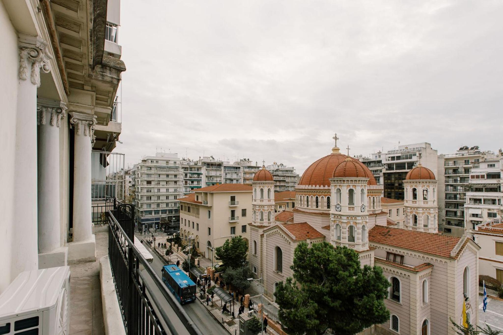 Historic Sea View Apartment, Downtown Thessaloniki
