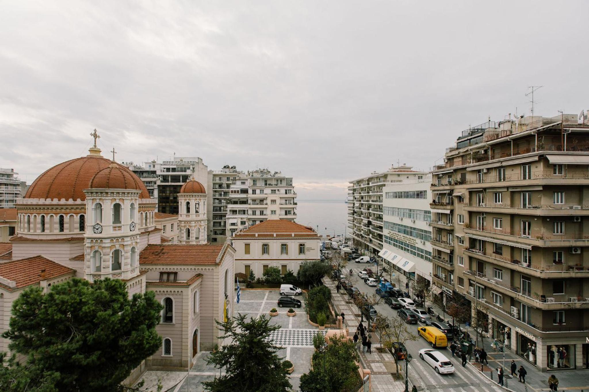 Historic Sea View Apartment, Downtown Thessaloniki