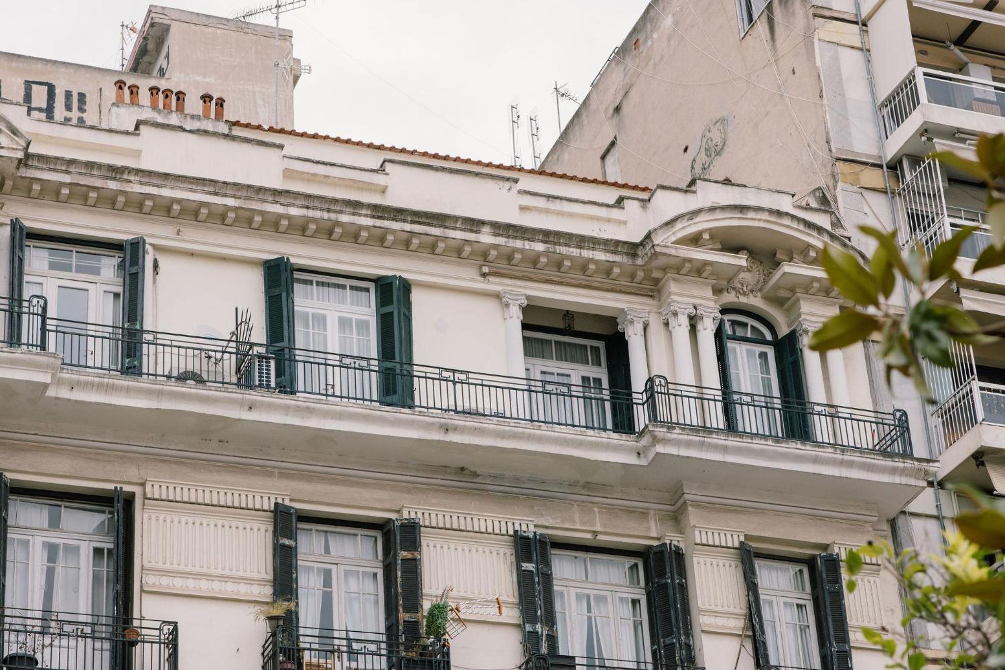 Historic Sea View Apartment, Downtown Thessaloniki
