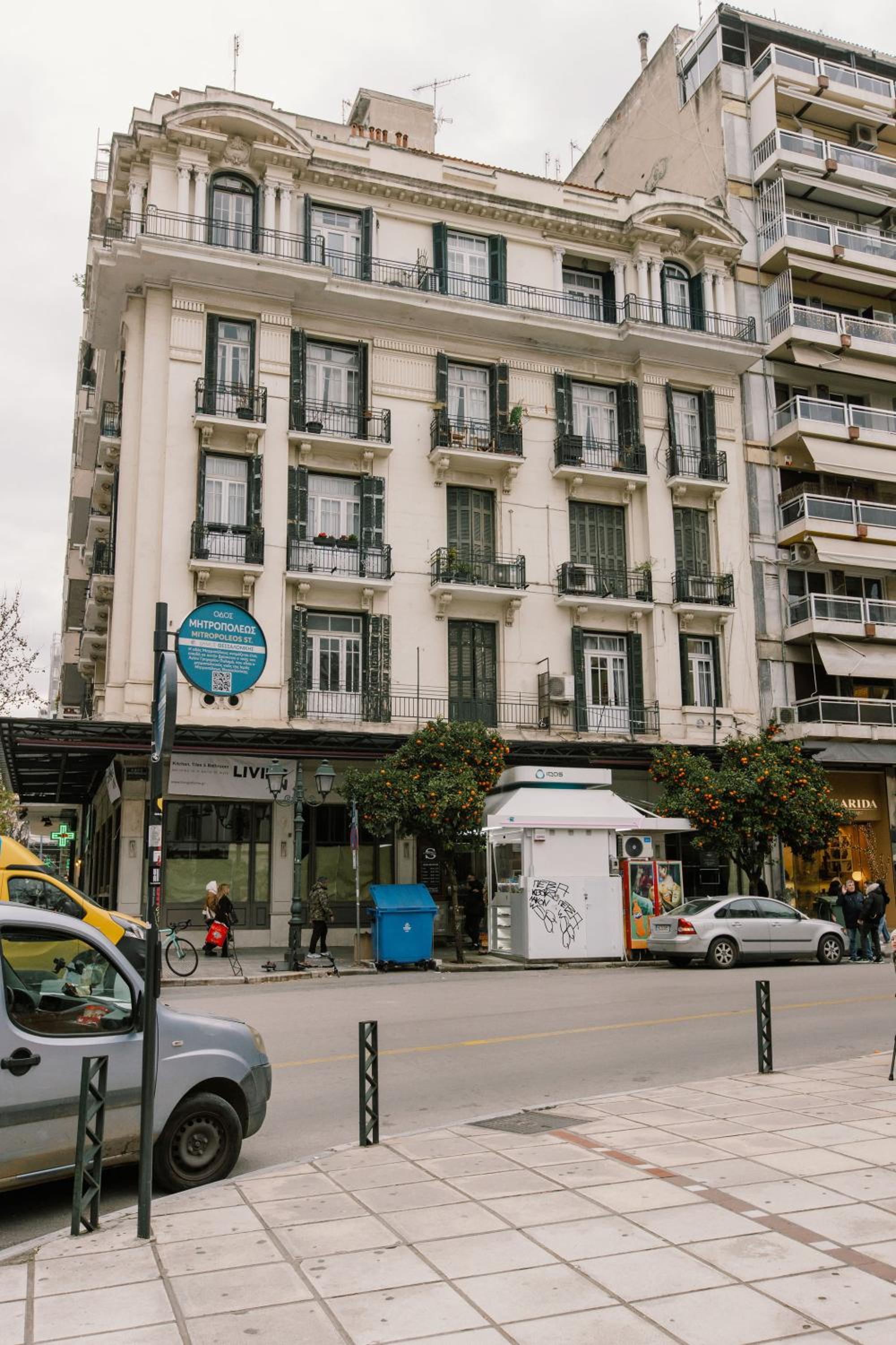 Historic Sea View Apartment, Downtown Thessaloniki