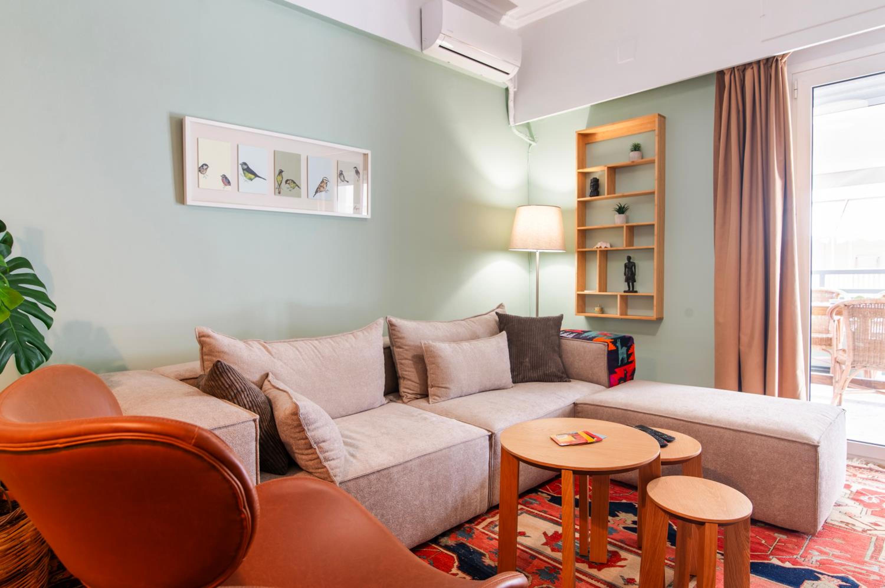 Stylish 2-Bedroom Apartment with Big Terrace in Athens
