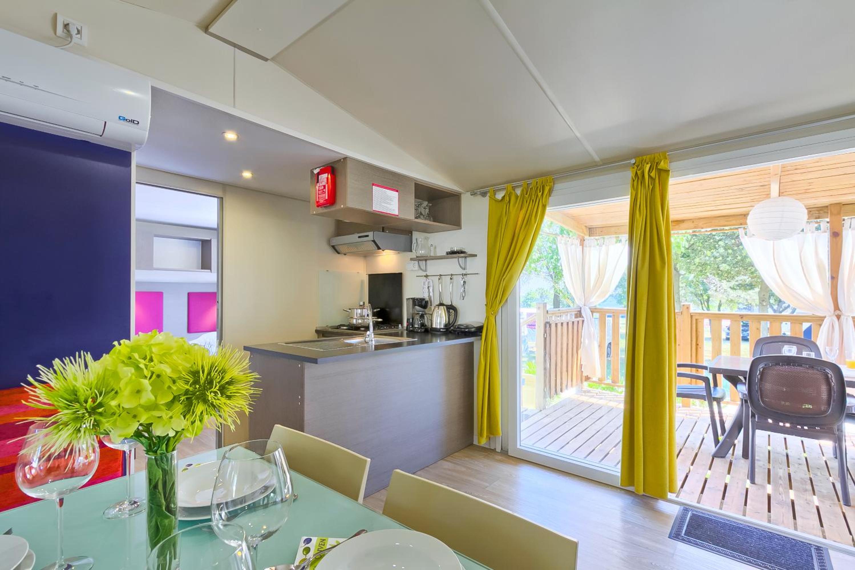 Quality Mobile Homes in Camping Kazela