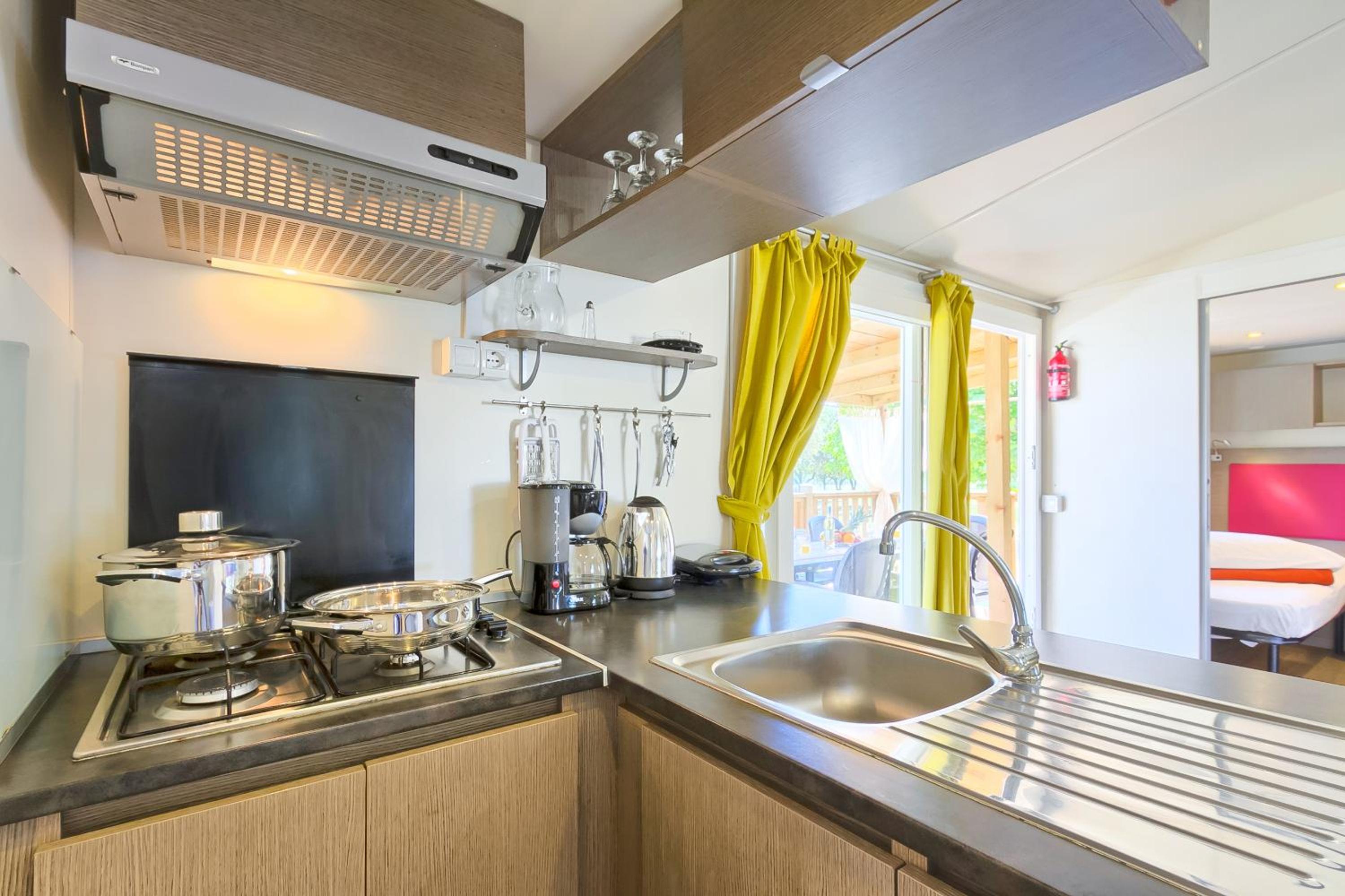 Quality Mobile Homes in Camping Kazela