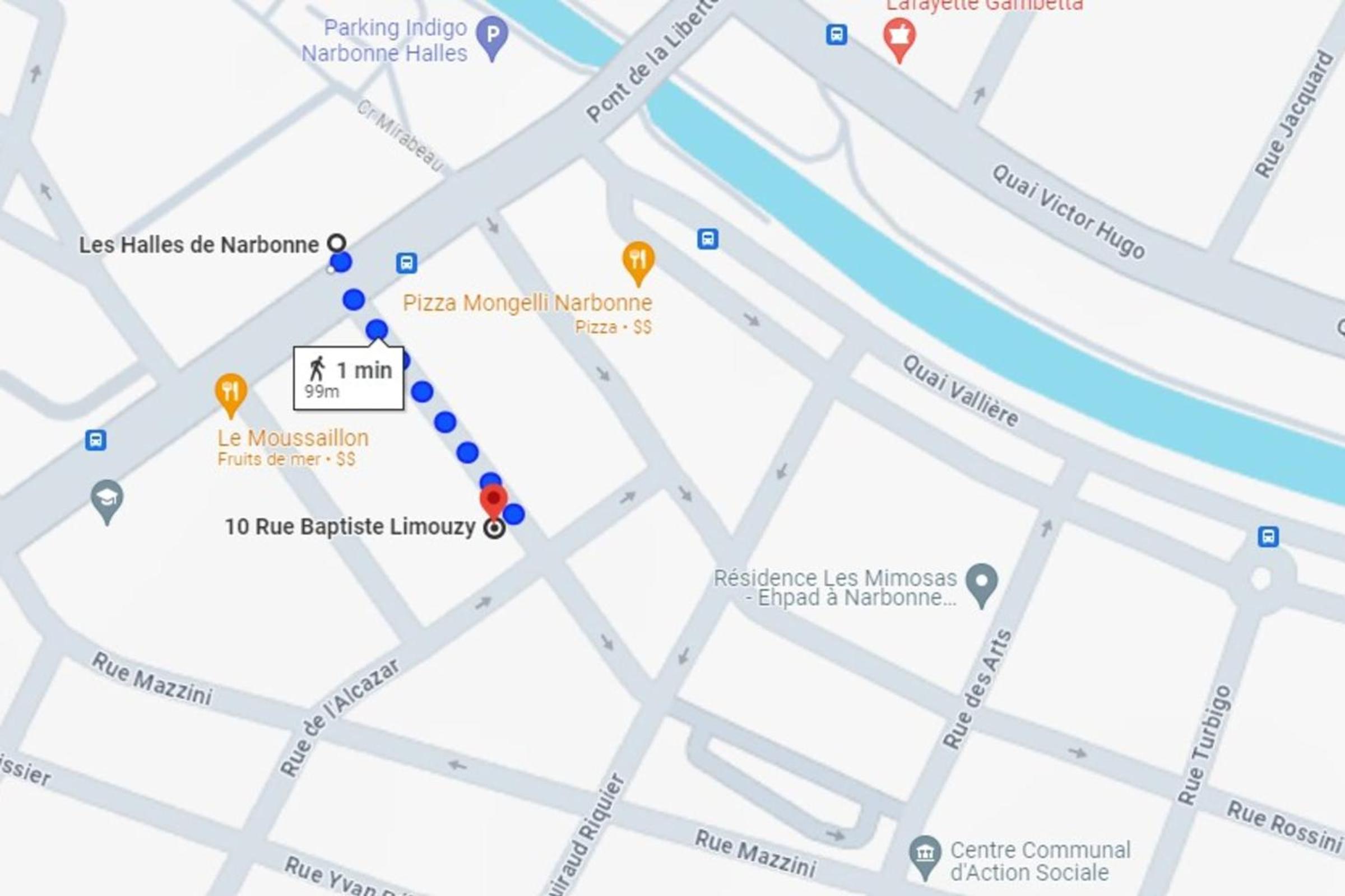 L'Hippocrate Duplex à deux pas des Halles