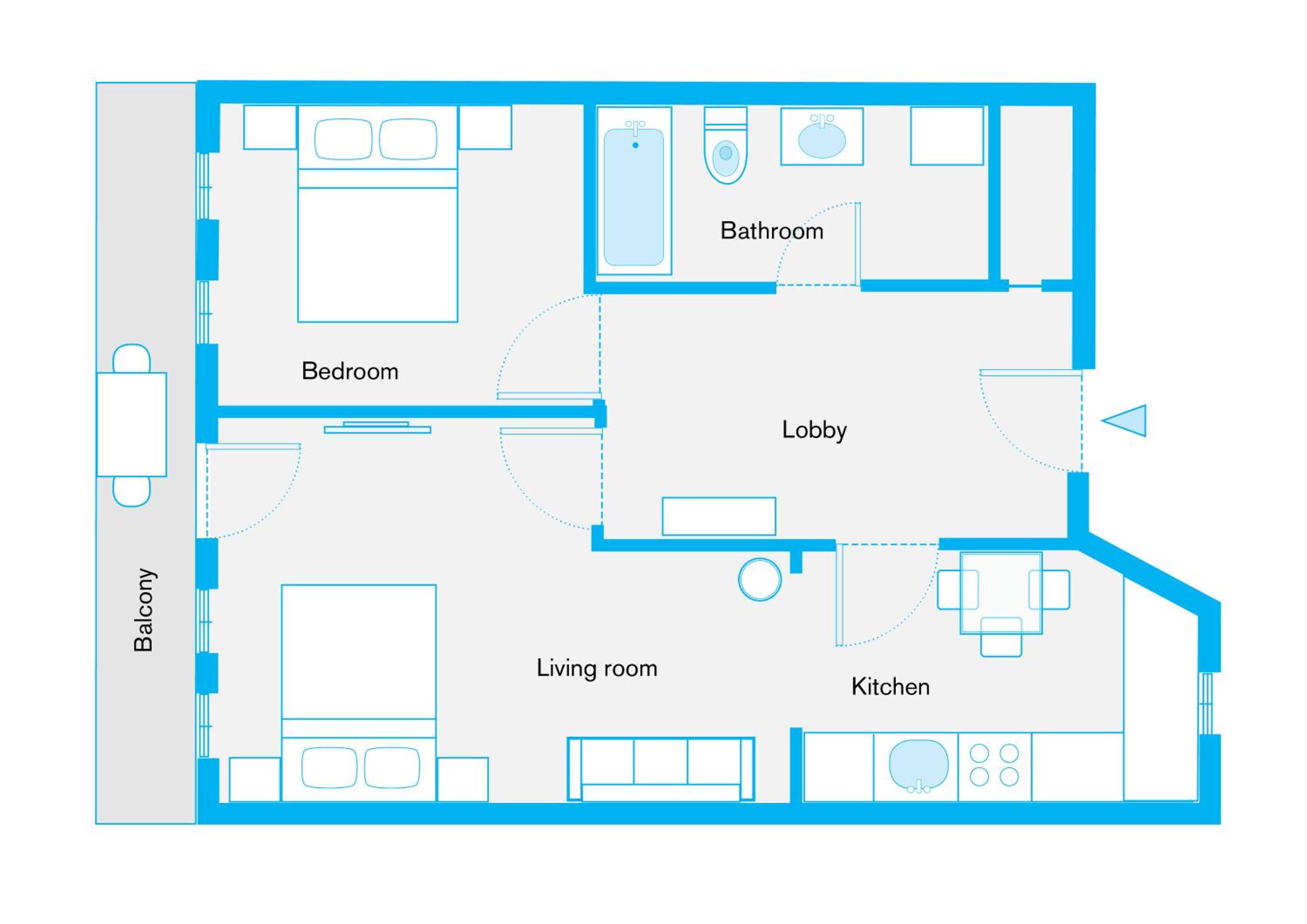 The Danziger, 2 unique roof top units in PrenzlauerBerg, group & family friendly, from 2 up to 7 Guests