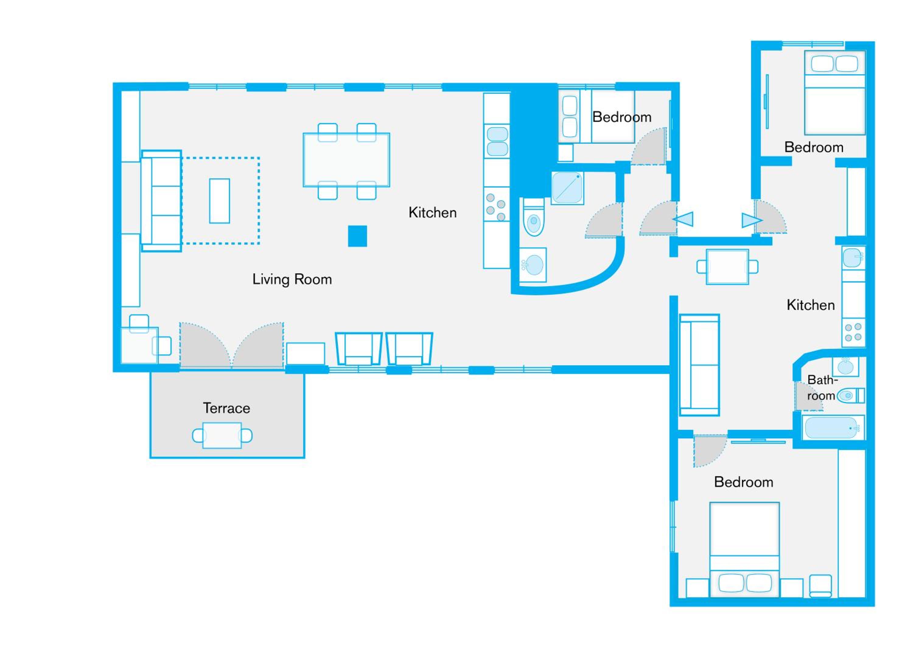 Lofty Torstr Apartments, 4 unique units from 1-3 bedrooms in Mitte, ideal for families & groups, from 2 up to 8 Guests
