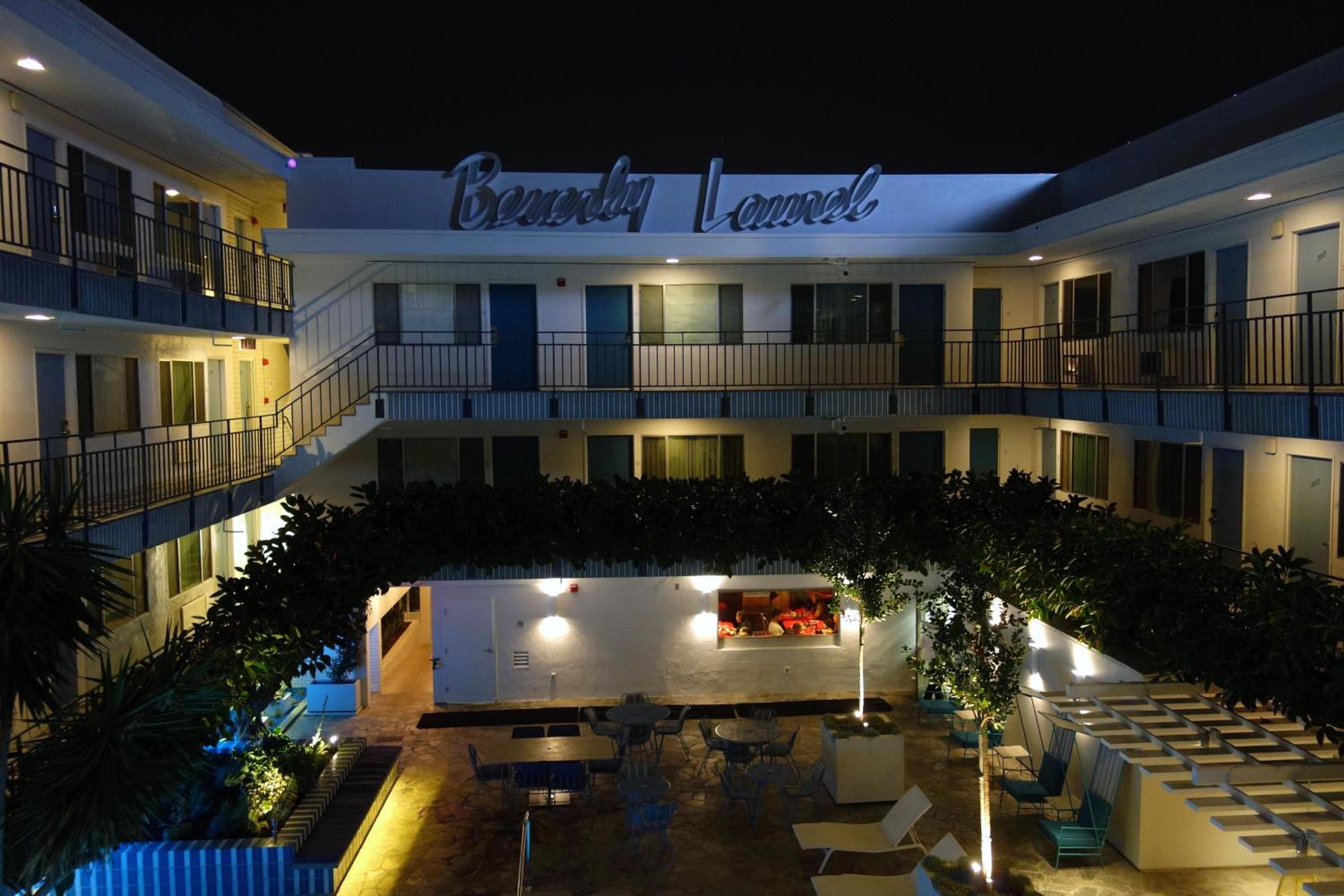 The Beverly Laurel Hotel at West Hollywood