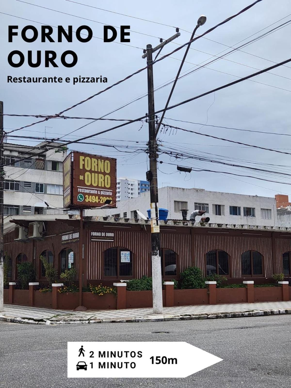 Apto em Praia Grande - Ocian, 100m da praia, garagem e Wi-Fi