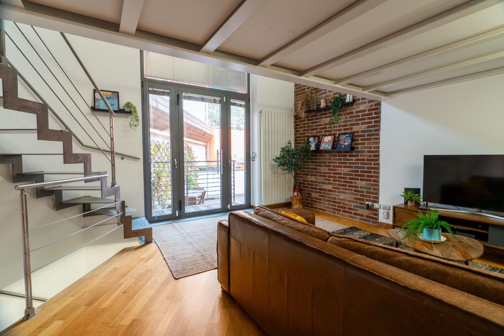 Artist's Nest - Loft con Patio Esclusivo