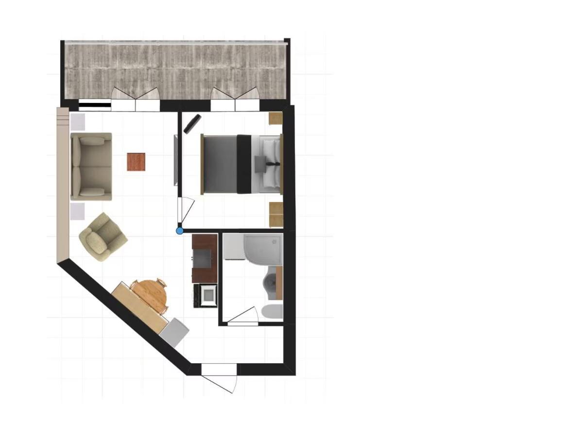 4-Sterne Ferienwohnung in Strandnähe mit Sonnenbalkon