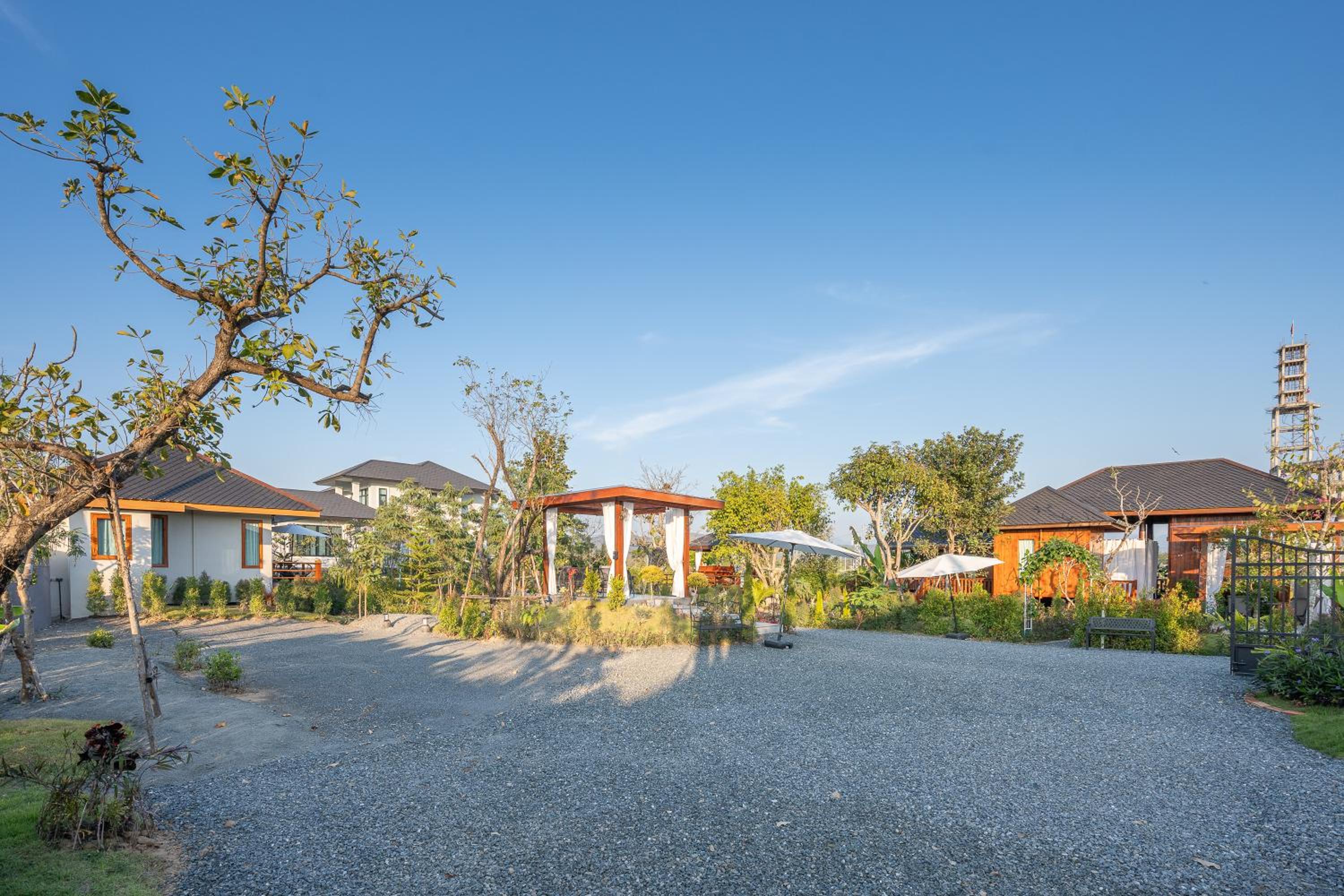 The garden pool villa resort at Doi Saket