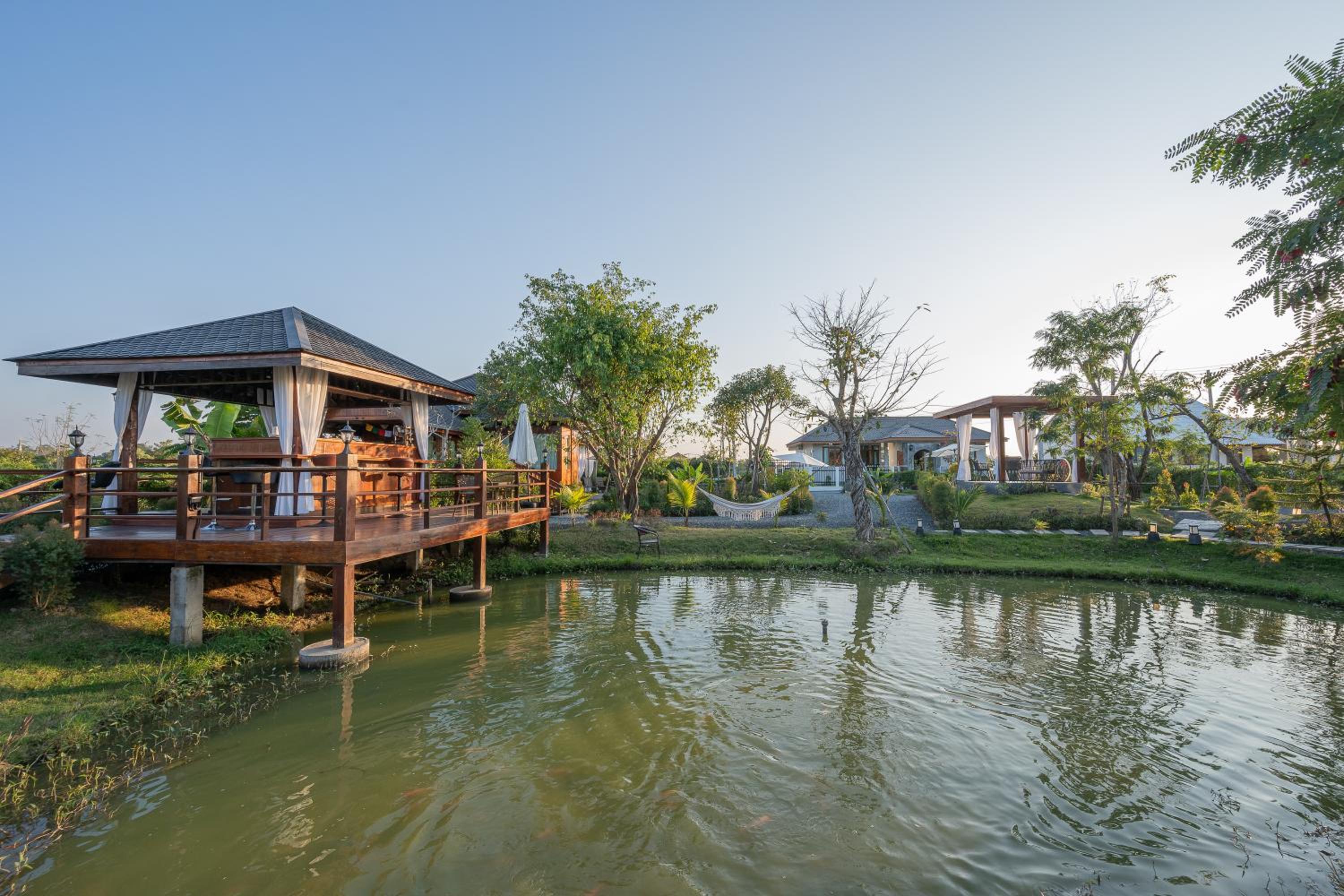 The garden pool villa resort at Doi Saket