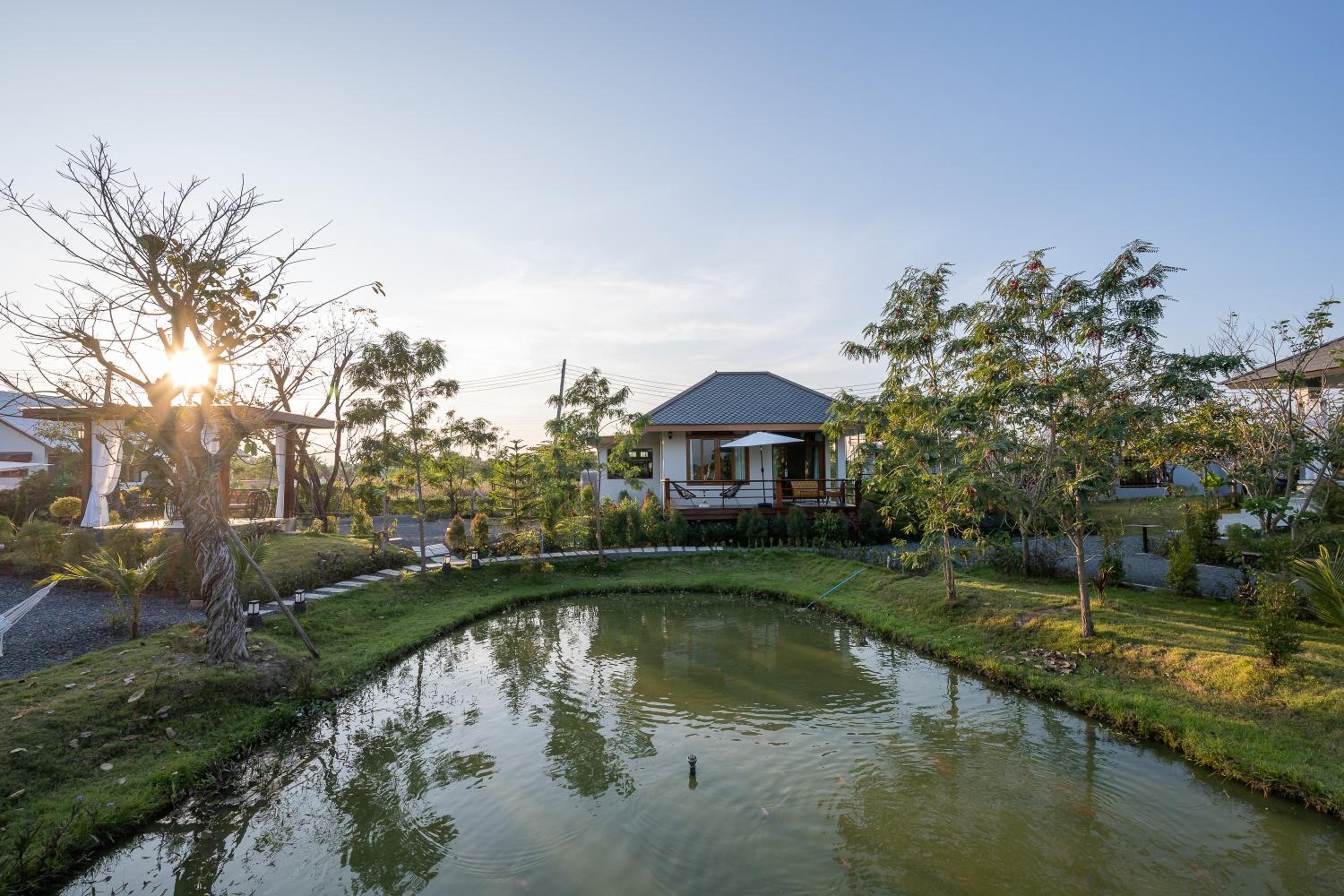 The garden pool villa resort at Doi Saket