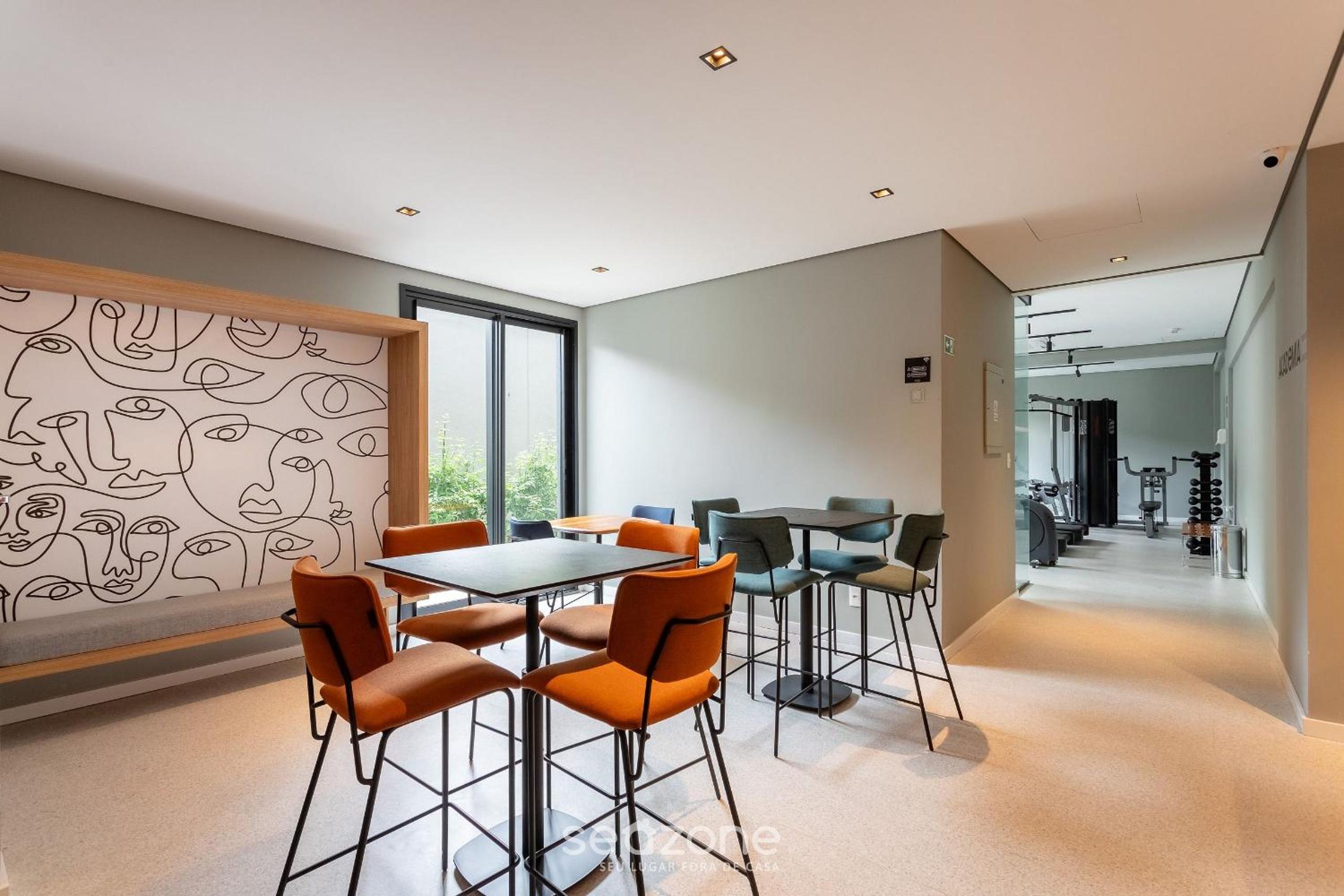 Modern Studio in Ecos Vila Madalena Cond. EVM1012