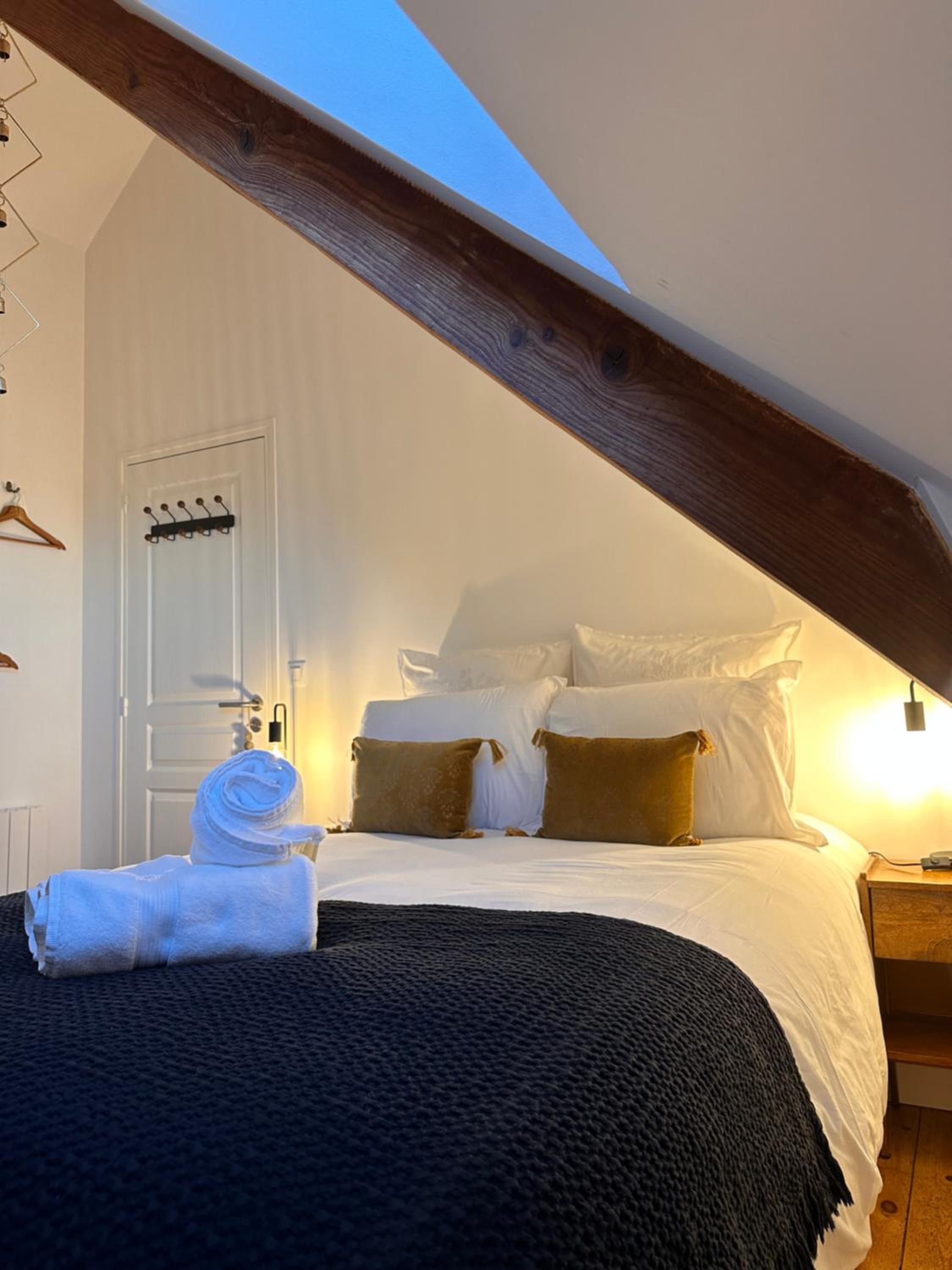 Les Libellules Appartement avec baignoire spa à Dinan Lanvallay