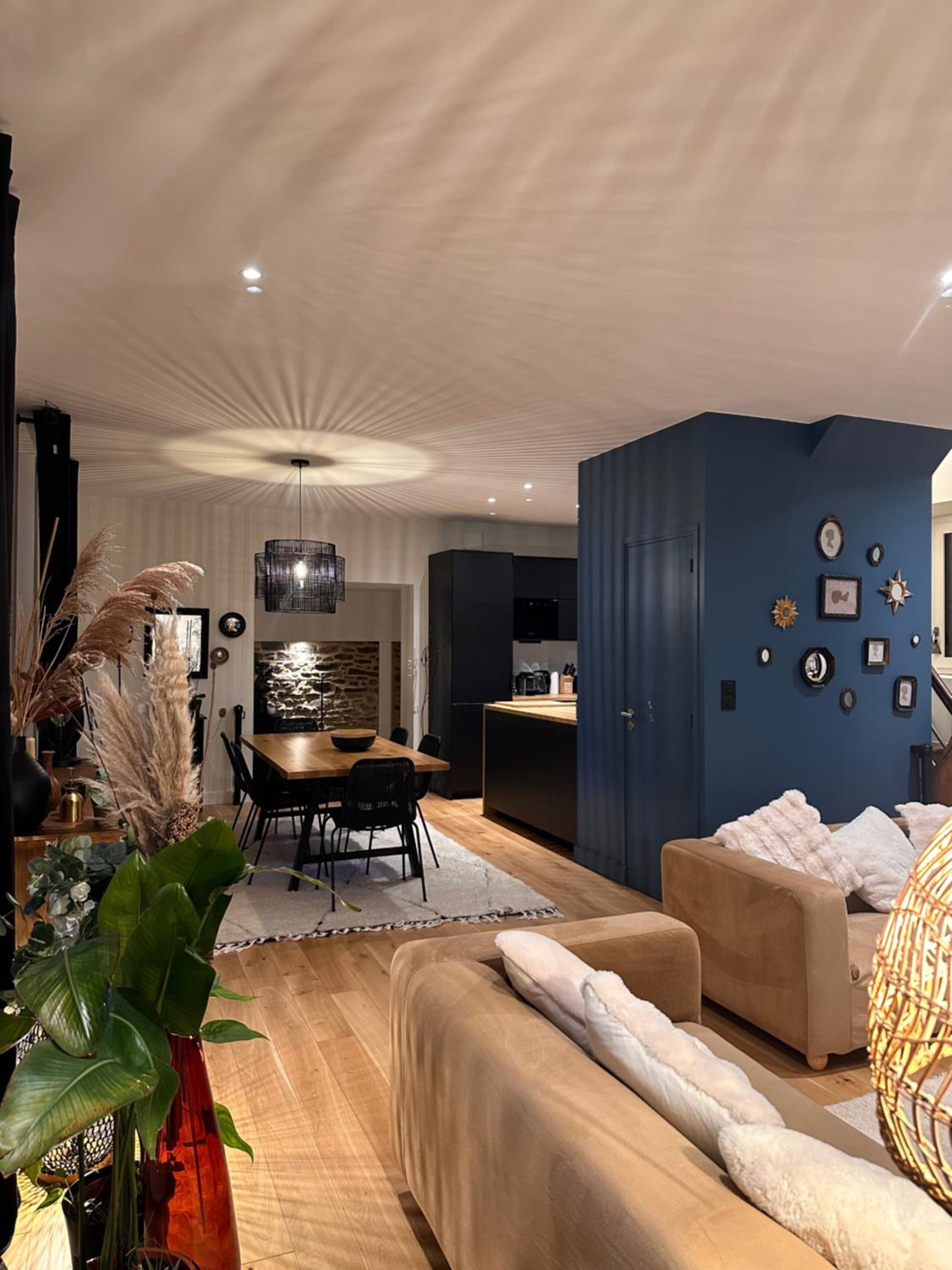 Les Libellules Appartement avec baignoire spa à Dinan Lanvallay