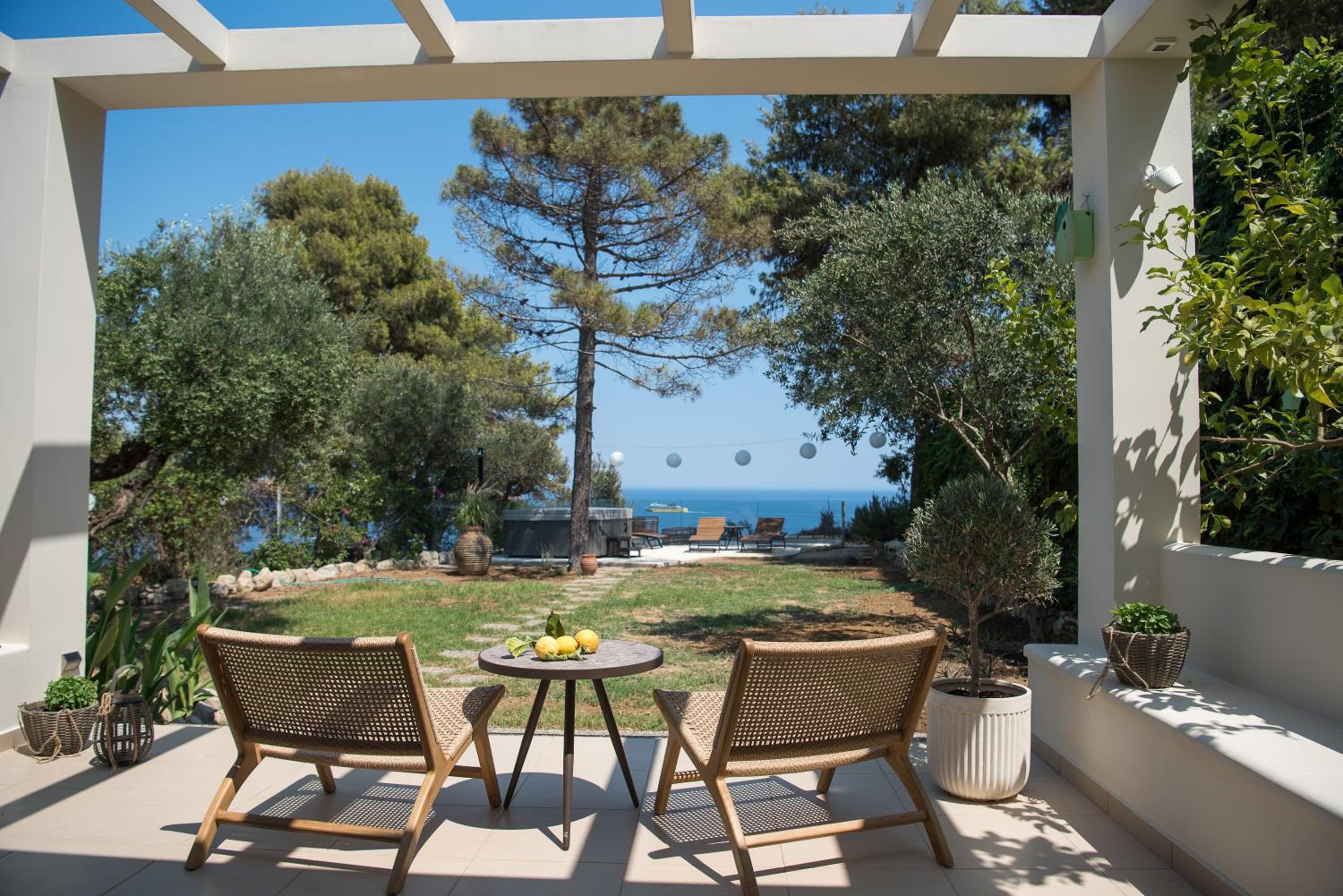 Iris Villa Zante incredible view of the Ionian Sea