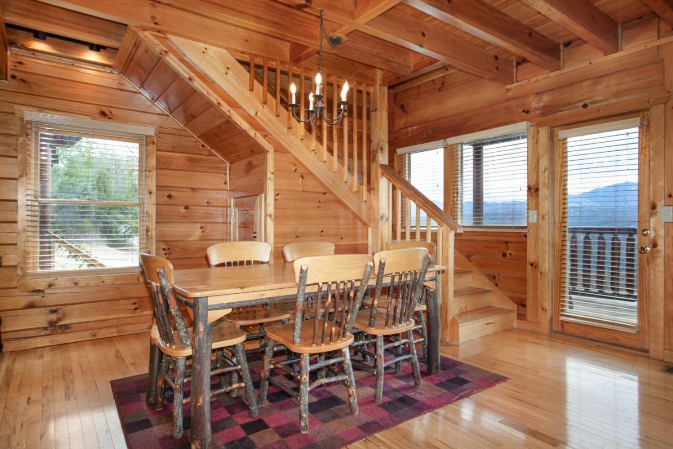 Valley View Cabin View Hot Tub Fireplace Grill