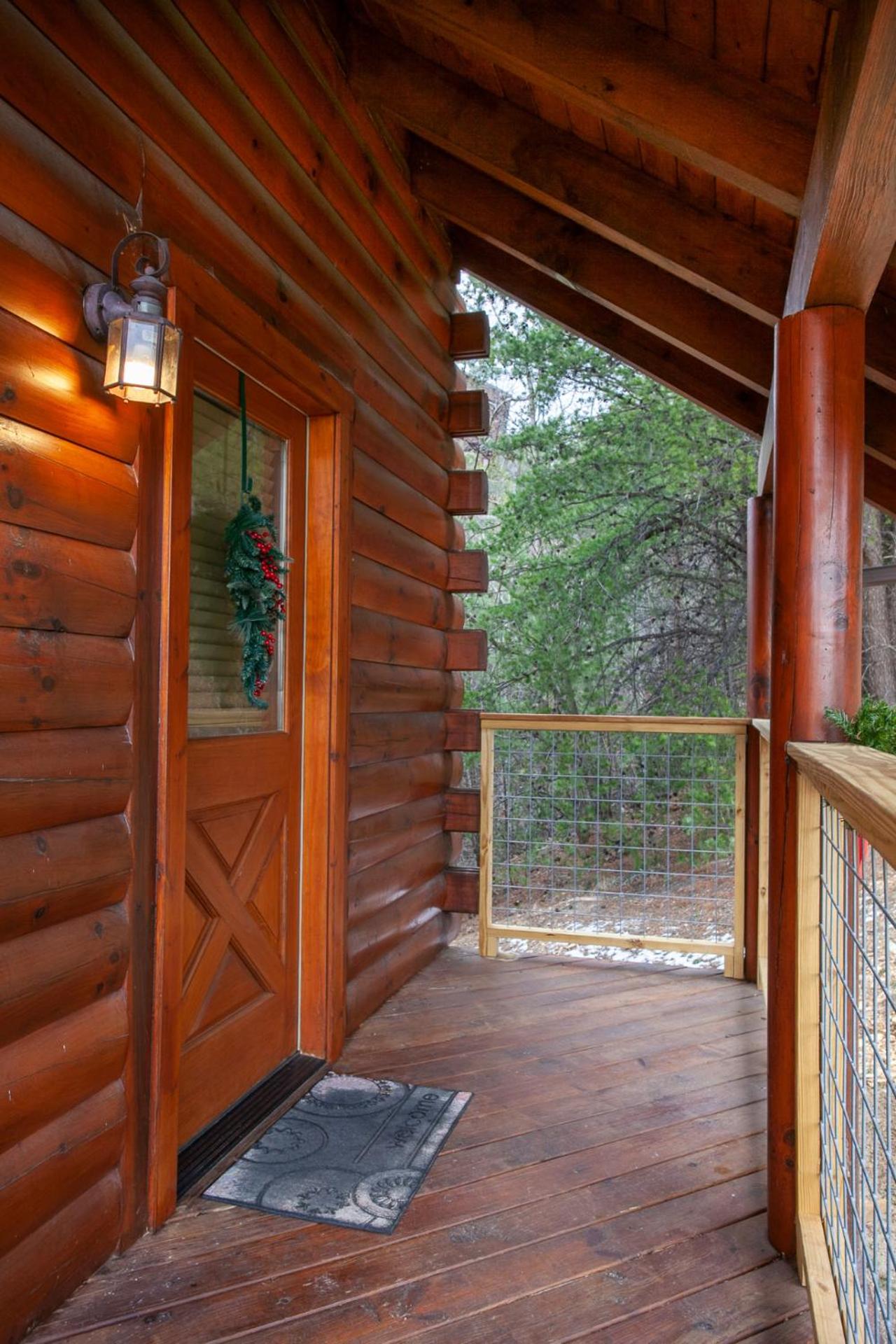 Valley View Cabin View Hot Tub Fireplace Grill
