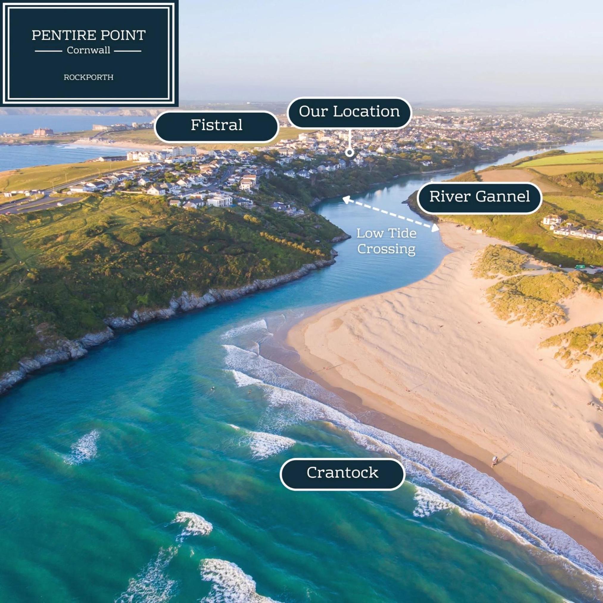 Pentire Point - Coastal Penthouse, Beaches, River & Restaurants All Within Short Walk