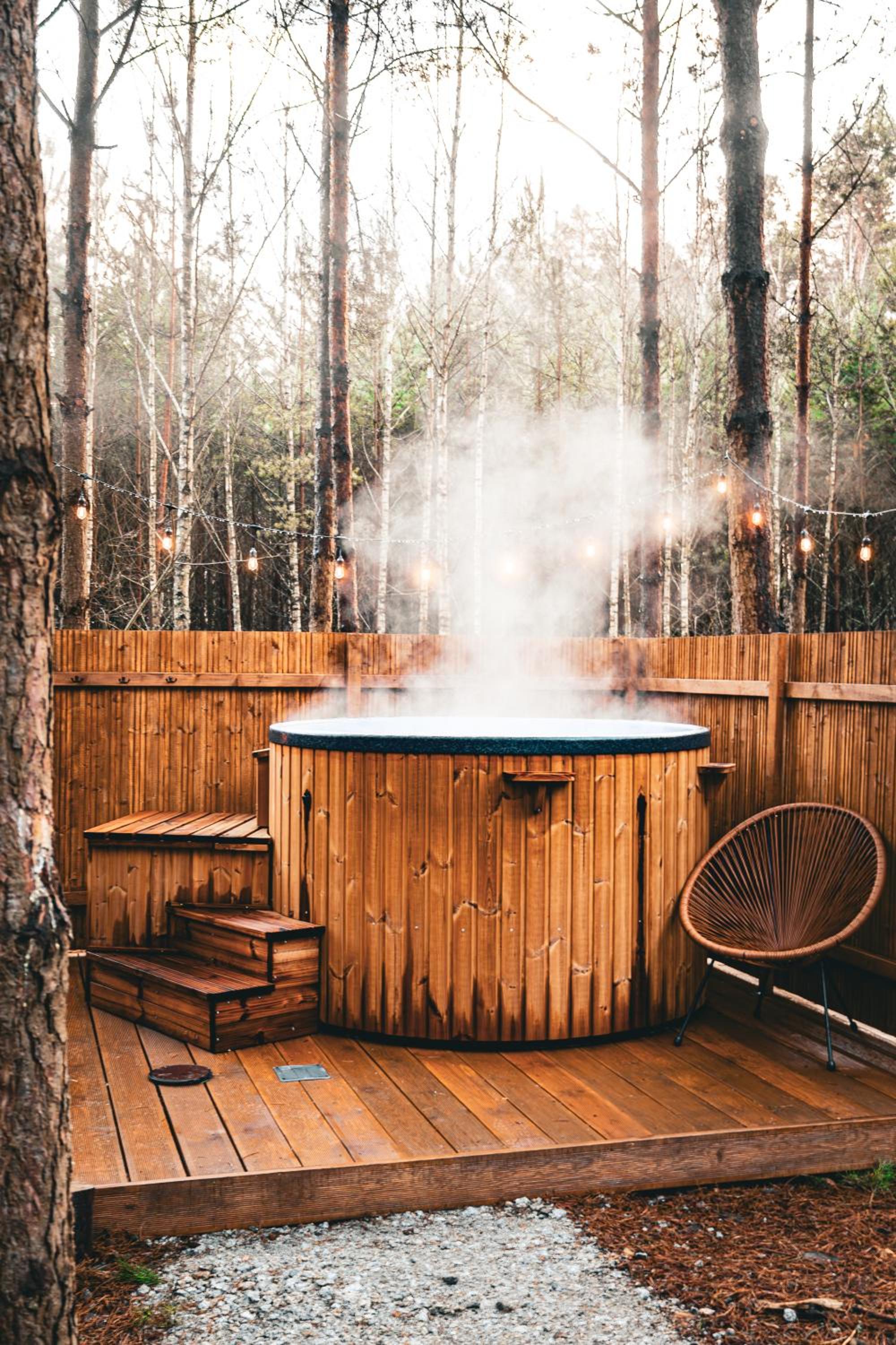Osada LoveLaski - balia jacuzzi, sauna i kominek - całoroczne domki premium