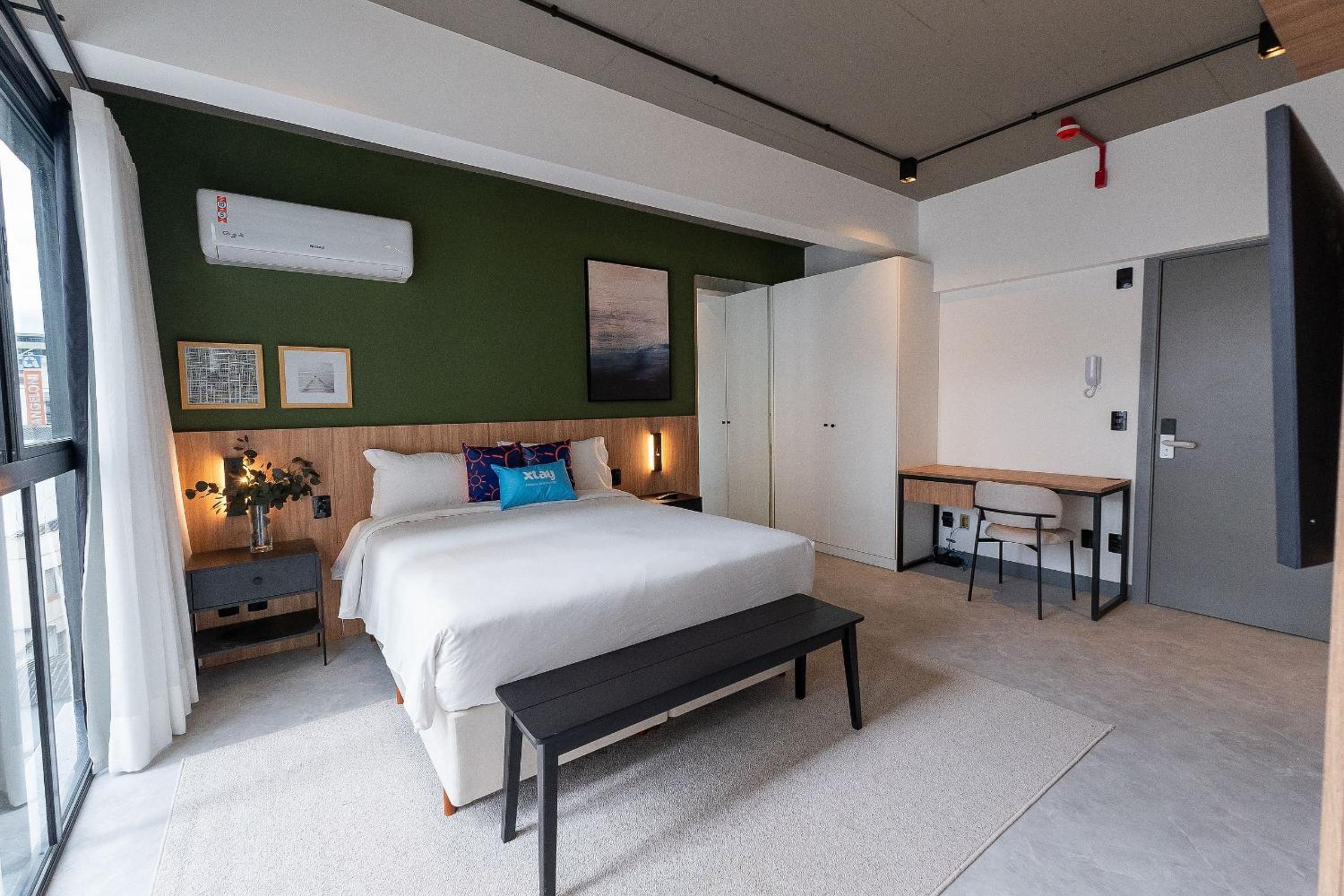 Xtay Oslo Florianópolis - Residential studio 5 minutes from downtown, close to Epic School and Atlantis Executive Center
