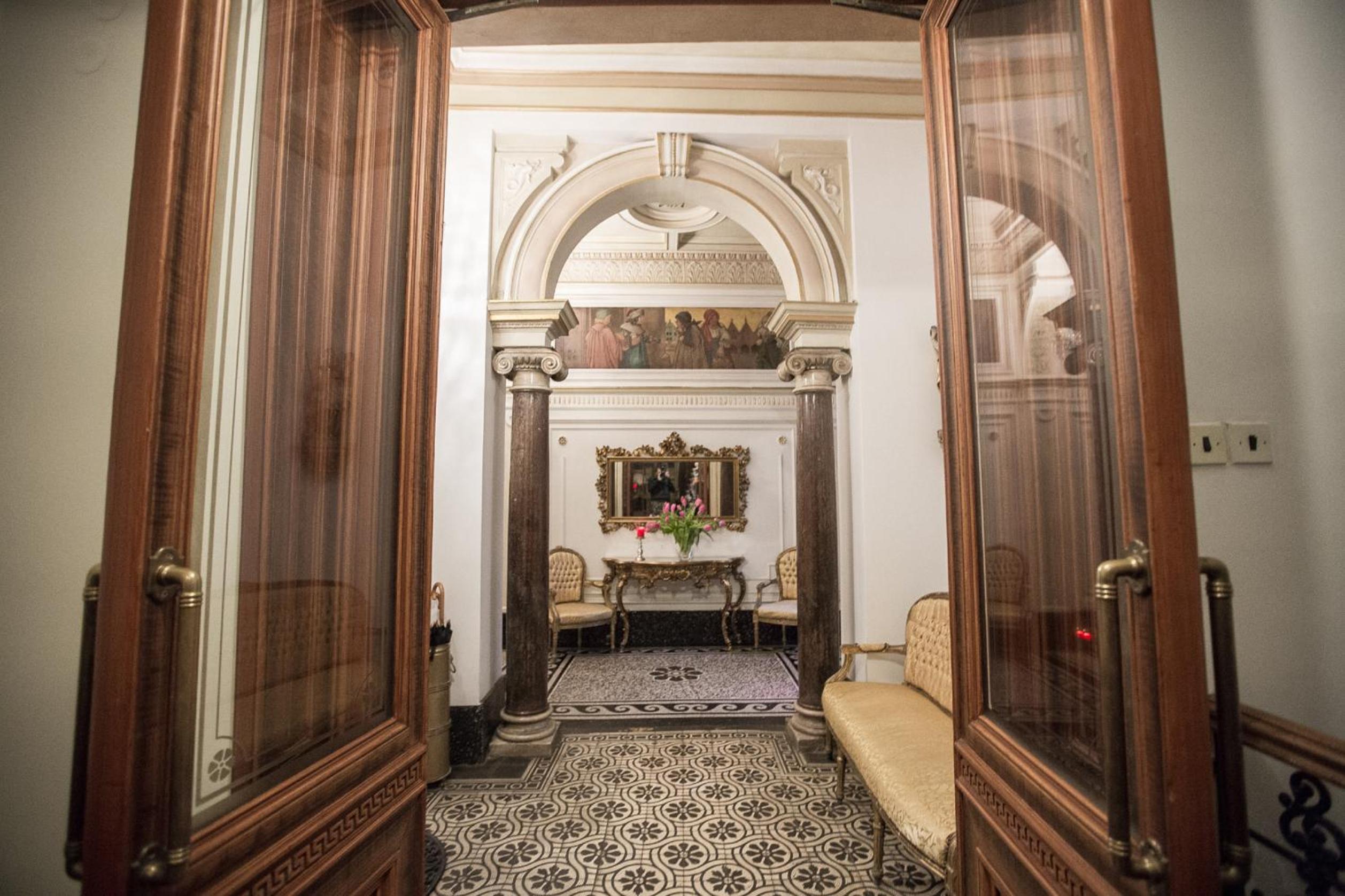 Royal Apartment by Charles Bridge view of Saint Nicholas Church