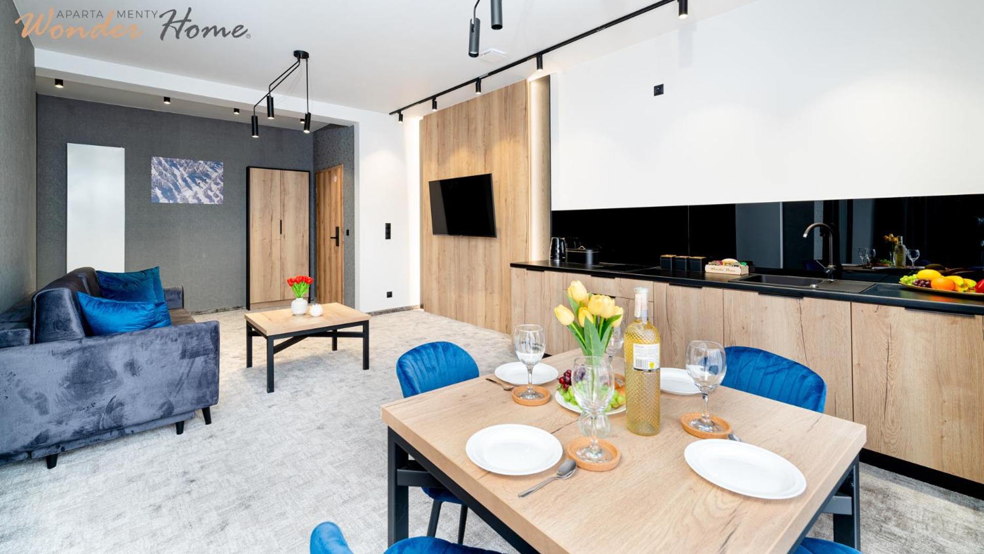 Wonder Home - apartamenty z tarasami lub balkonami, blisko kompleksu narciarskiego Ski Arena i Kościoła Wang