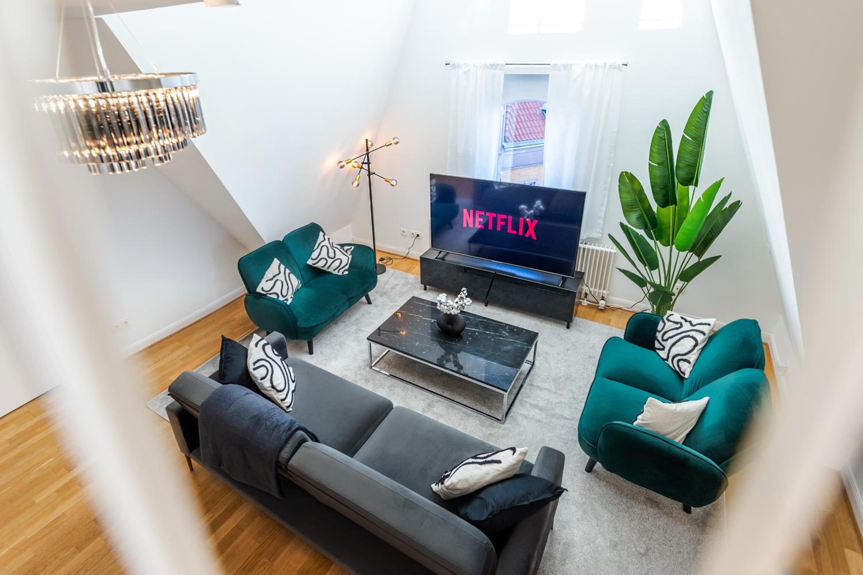 130 qm Maisonette-Penthouse - Dachterrasse mit exklusivem Panoramablick