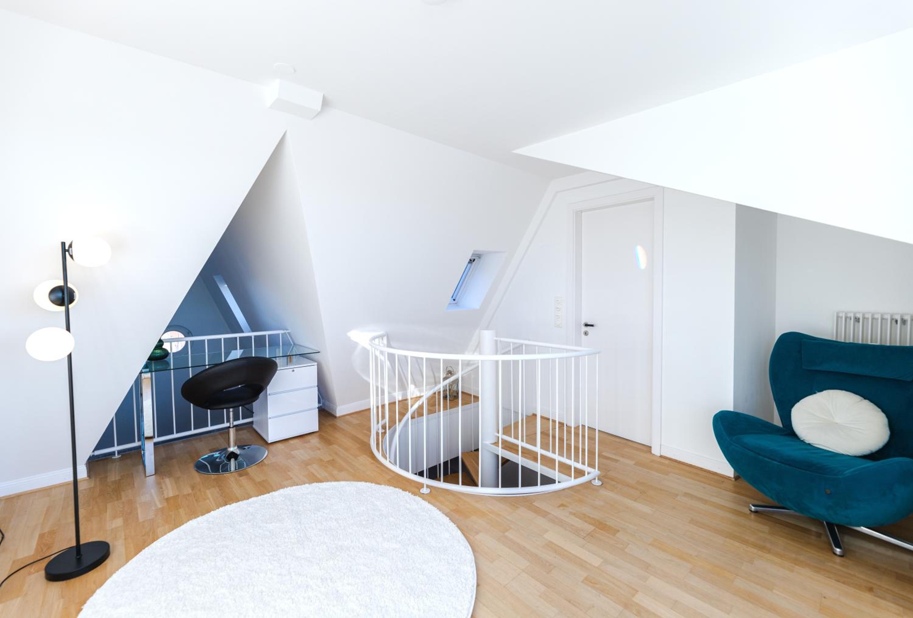 130 qm Maisonette-Penthouse - Dachterrasse mit exklusivem Panoramablick